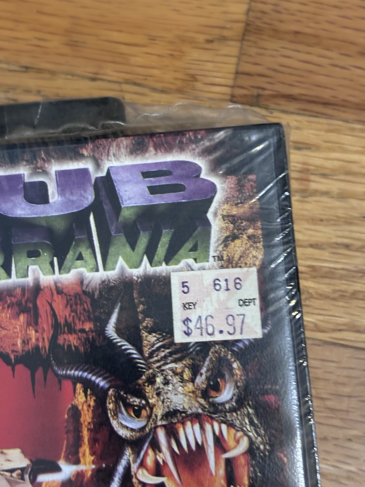 Sub Terrania Sega Genesis Brand New Sealed Old Kmart Stock See Pics