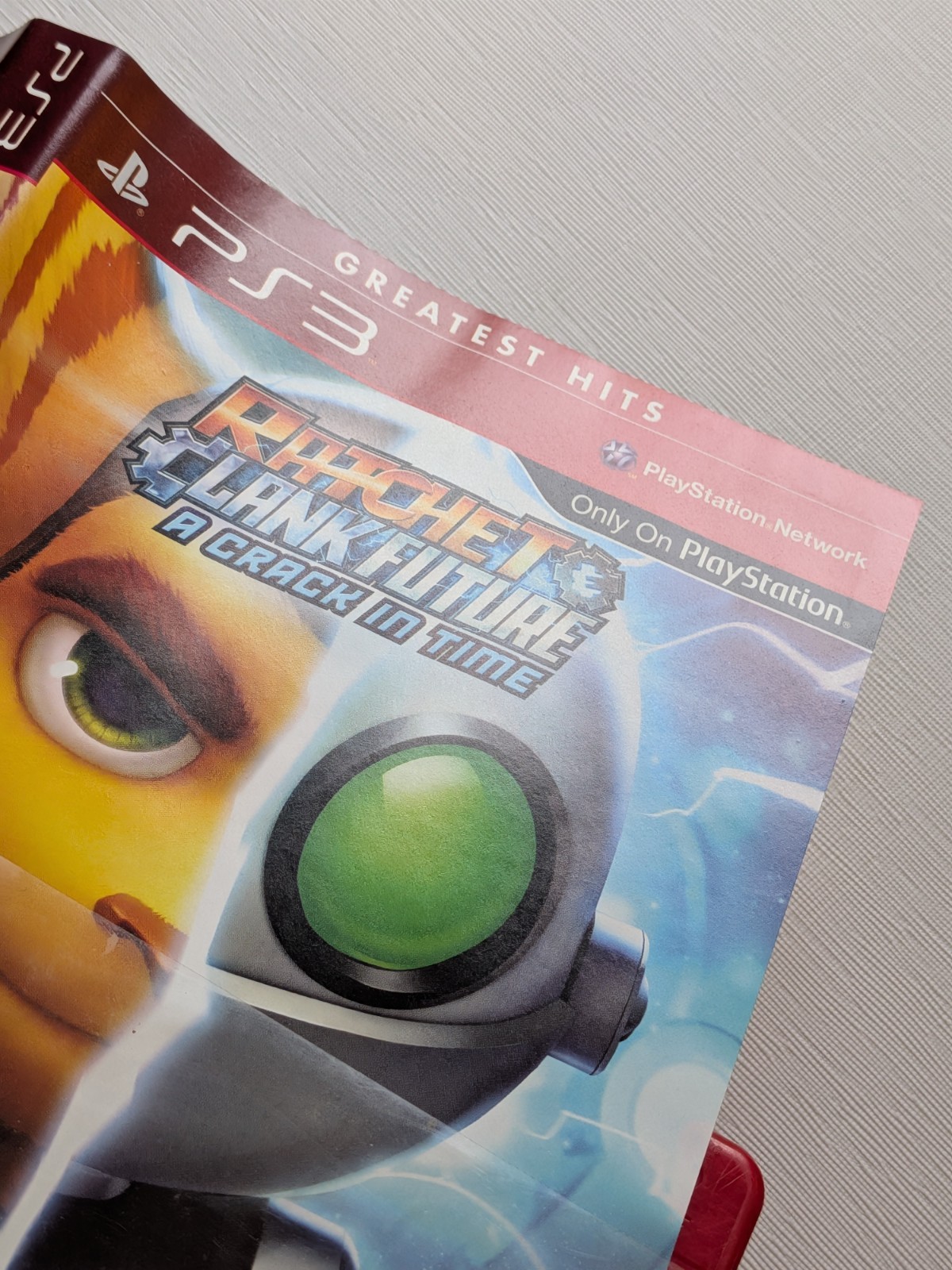 Ratchet Clank Future A Crack in Time (Playstation 3, PS3) GH* No Manual – Tested