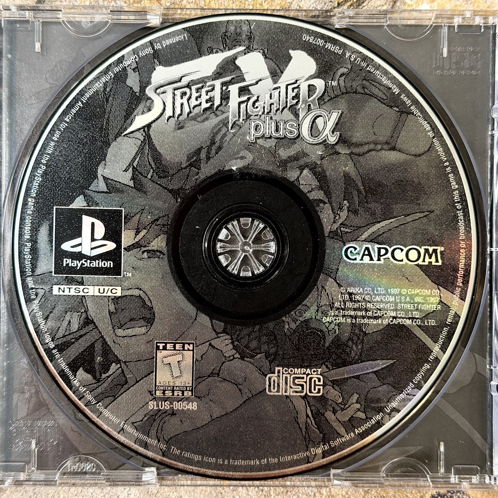 Street Fighter EX Plus Alpha CIB – Sony Playstation 1 PS1 PSX **TESTED**