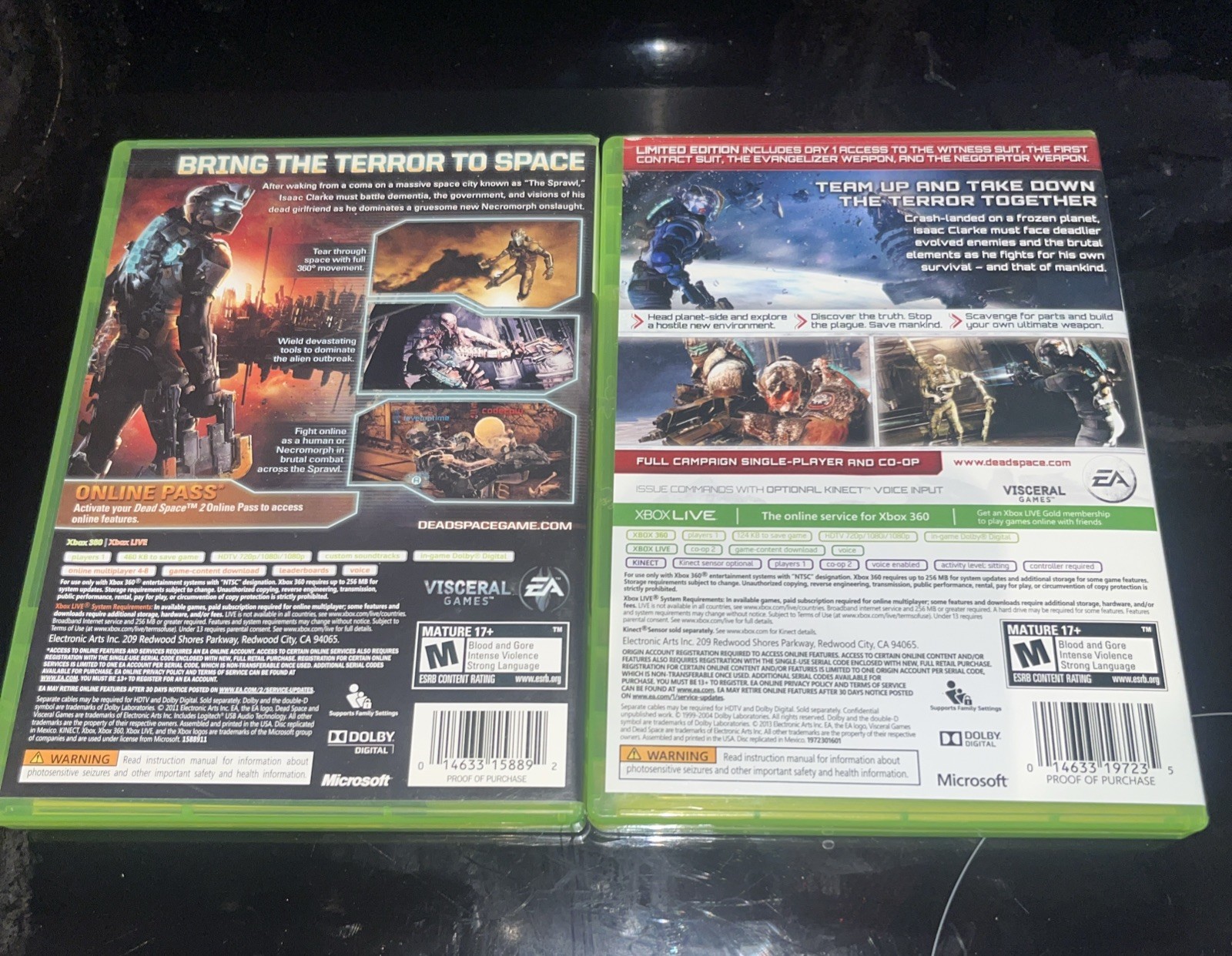 Dead Space 2 & 3 Lot (Microsoft Xbox 360) *Complete* – Tested & Working
