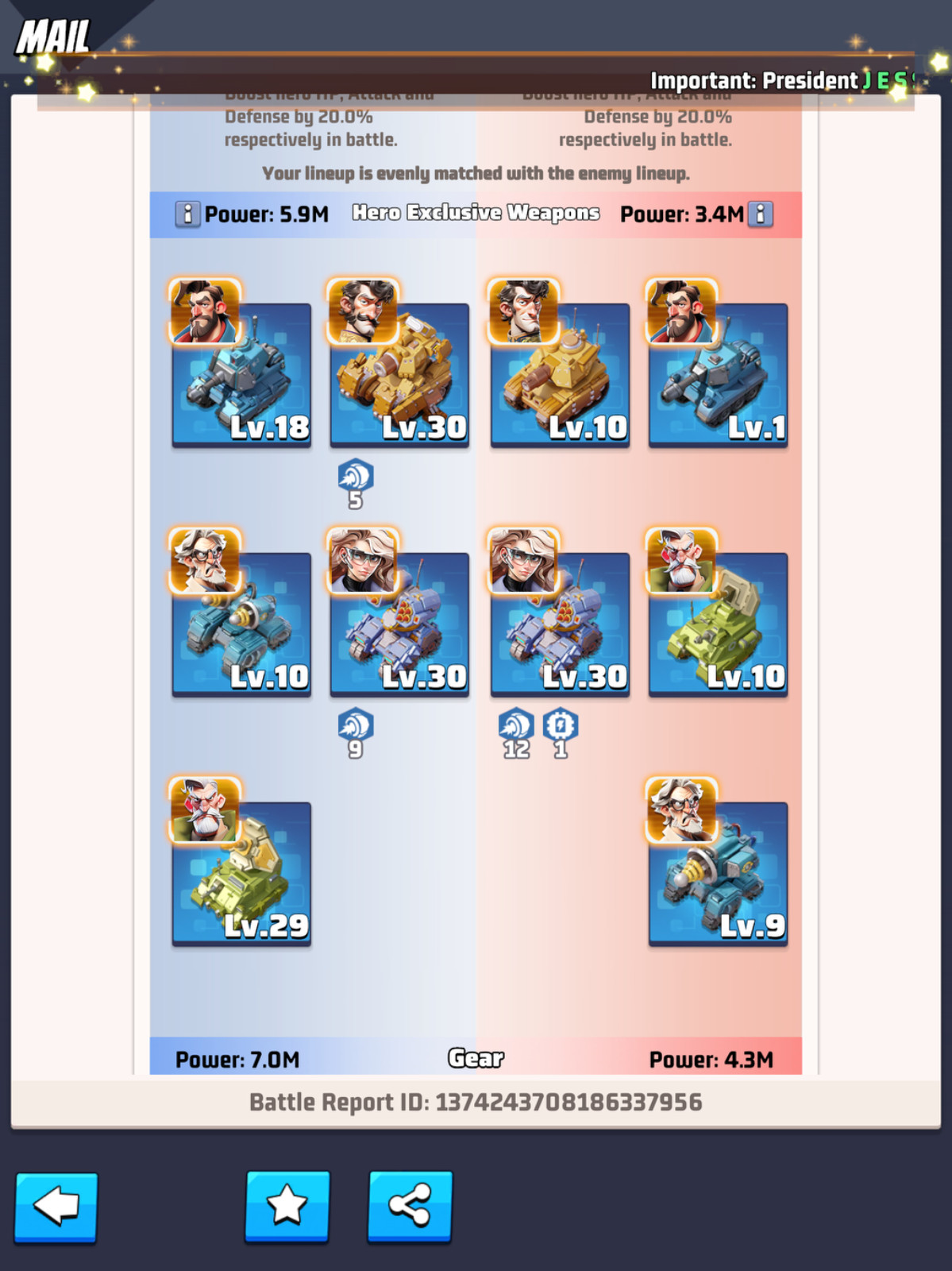 Last War Survival Server 802 HQ 35 T11 64m Main VIP 15- Transfer Ready