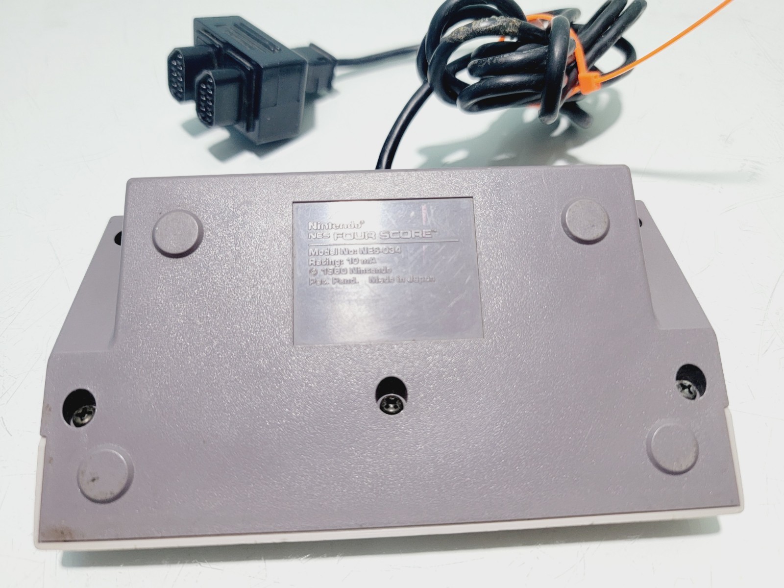 Nintendo NES Four Score Controller Adapter NES-034A – Authentic & Tested