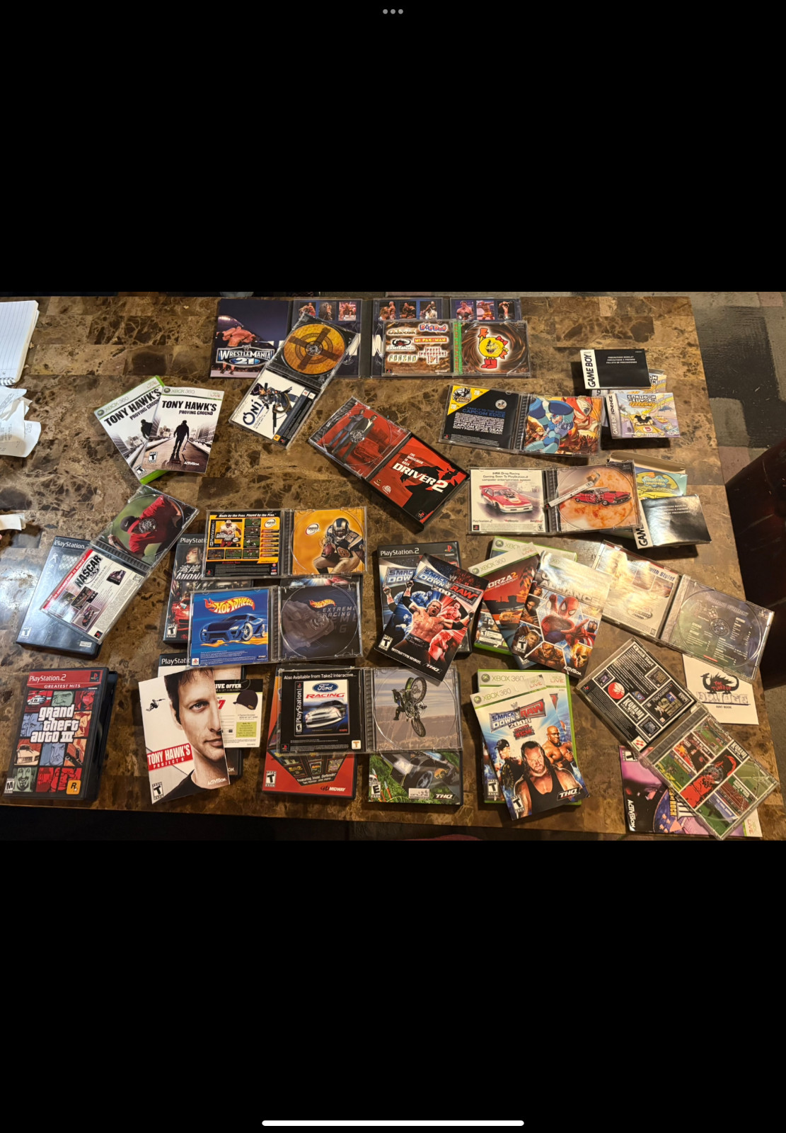 Assorted Game Case Lot – Original PS1 PS2 Xbox360 Nintendo Game Boy Advance