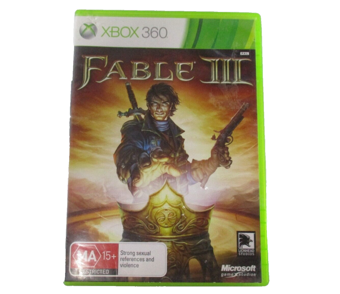 Fable III XBOX 360 MA15+ PAL R4 2010 Microsoft Corporation Complete Game Tested