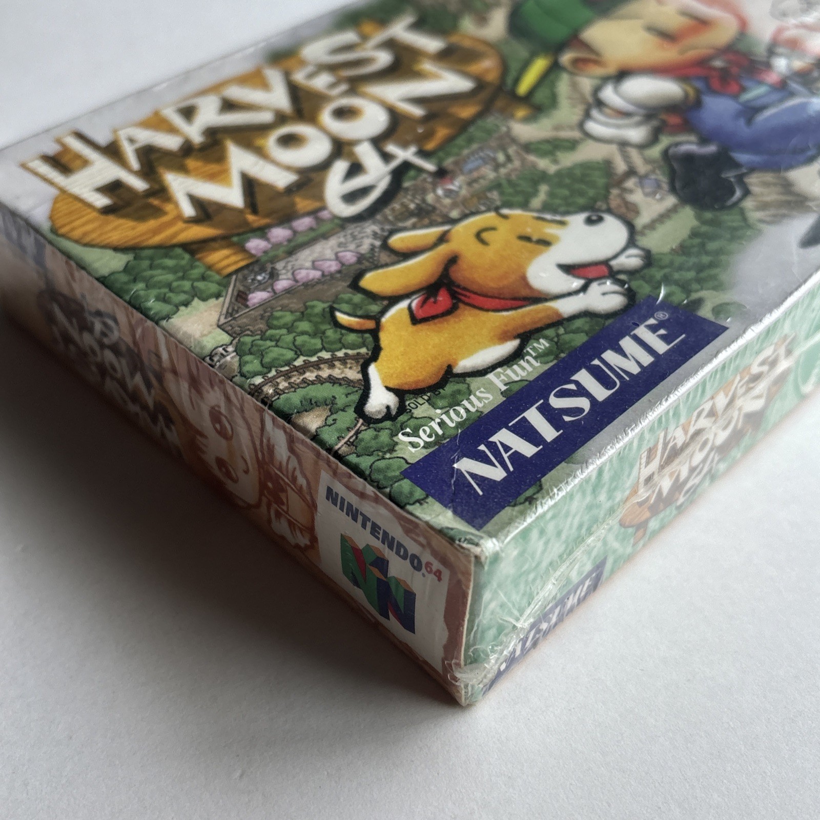 Harvest Moon 64 (Nintendo 64) N64 CIB Complete in Box Authentic Tested Reg Card