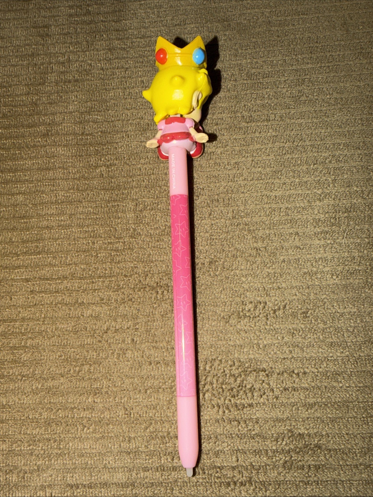 Super Mario Nintendo 3DS Bobble Action Bobblehead Stylus Baby Princess Peach