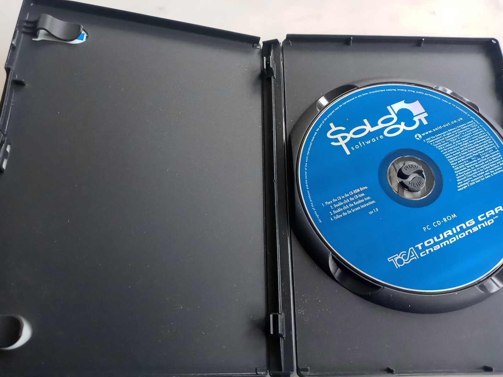 Touring Car Championship TOCA PC CD ROM Game