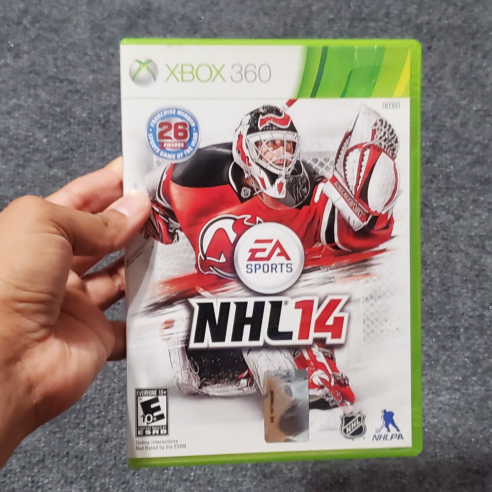Microsoft Xbox 360 NHL 14 Complete With Manual And Case Hockey Video Game Used