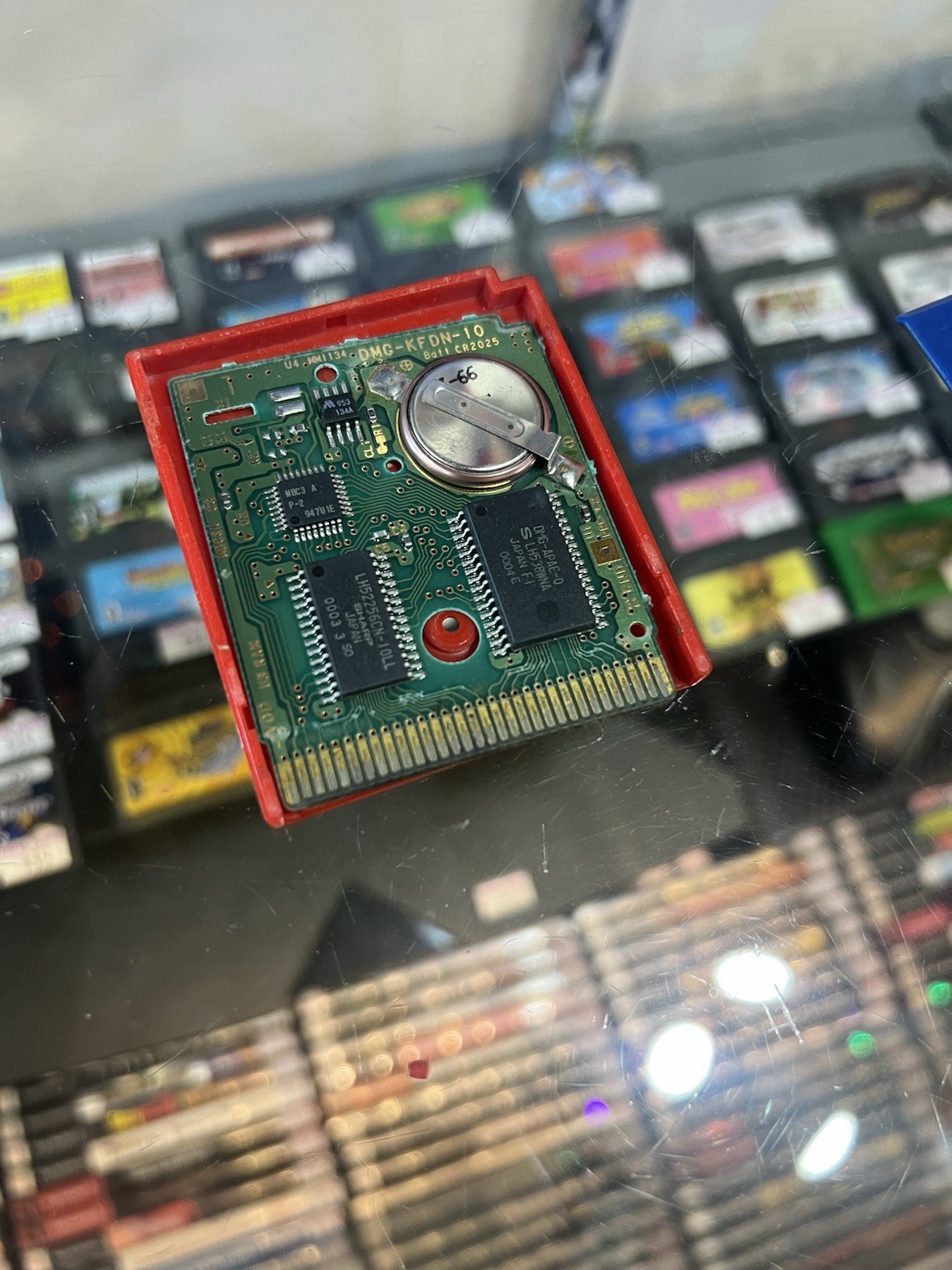 Pokemon Blue Red Yellow Gameboy Game Boy Authentic — original battery