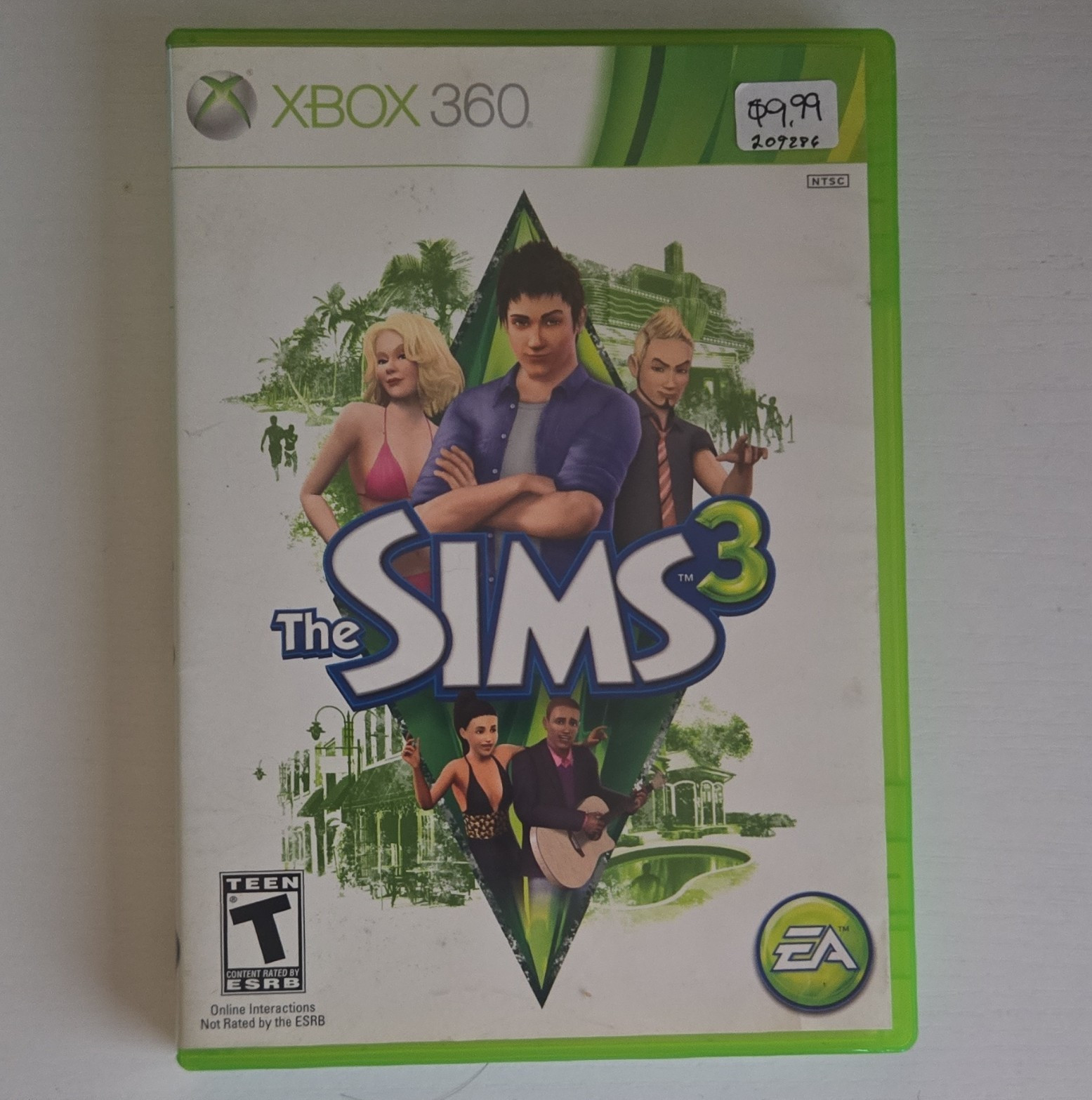 EA The Sims 3 The Sims Series Simulation Manual Included Xbox 360 T NTSC-U/C