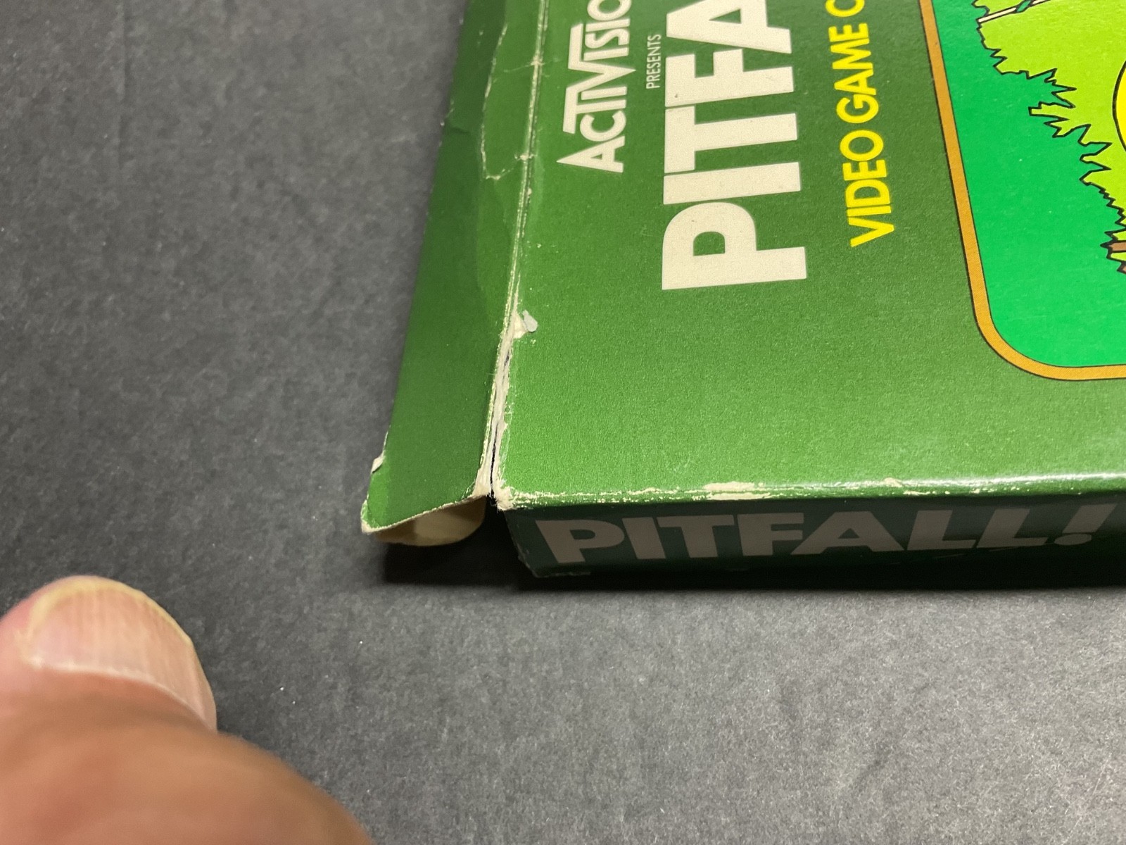 Atari 2600 Pitfall Game Complete in Box Tested CIB