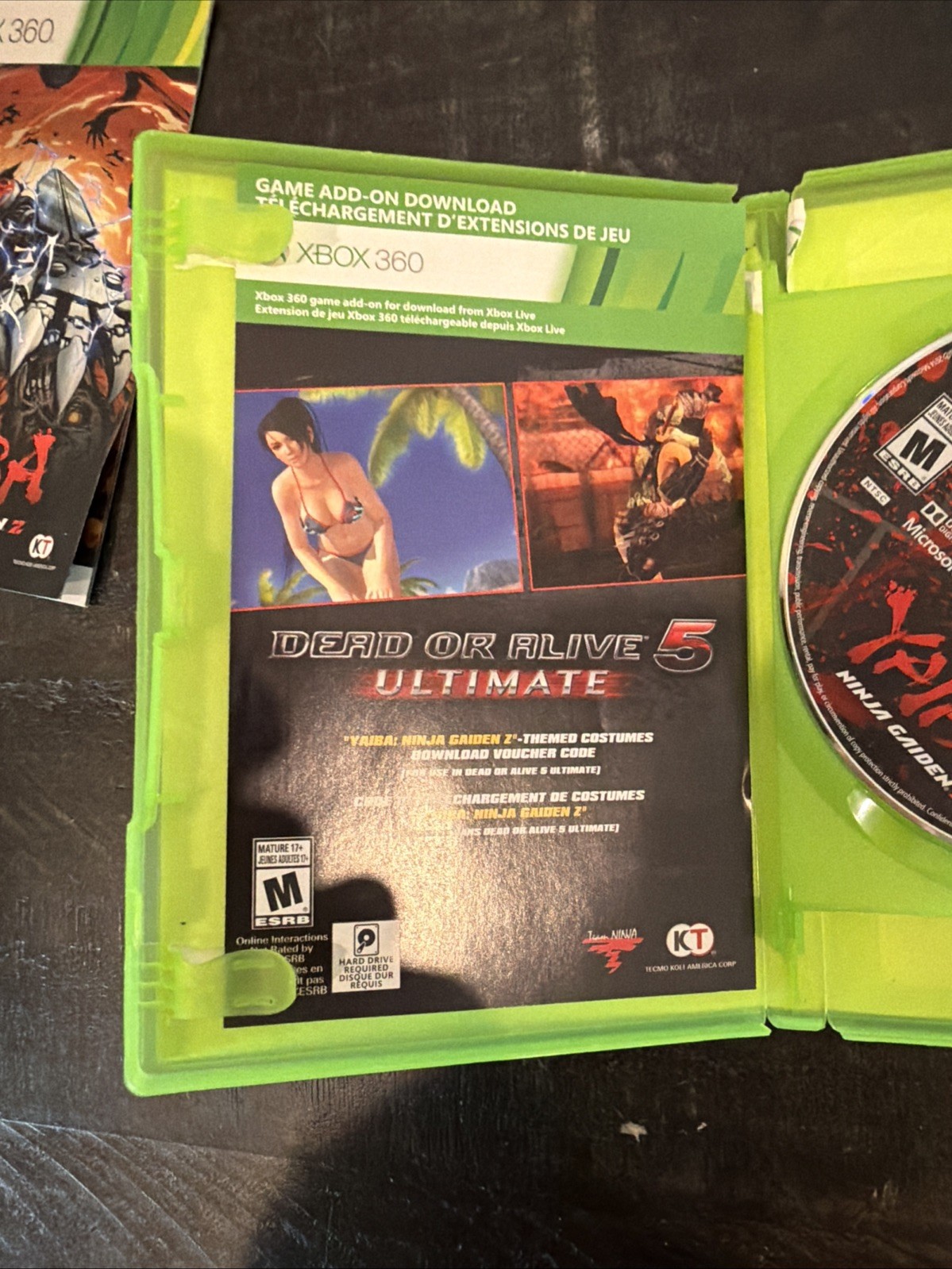 Yaiba: Ninja Gaiden Z Complete (Microsoft Xbox 360, 2014)