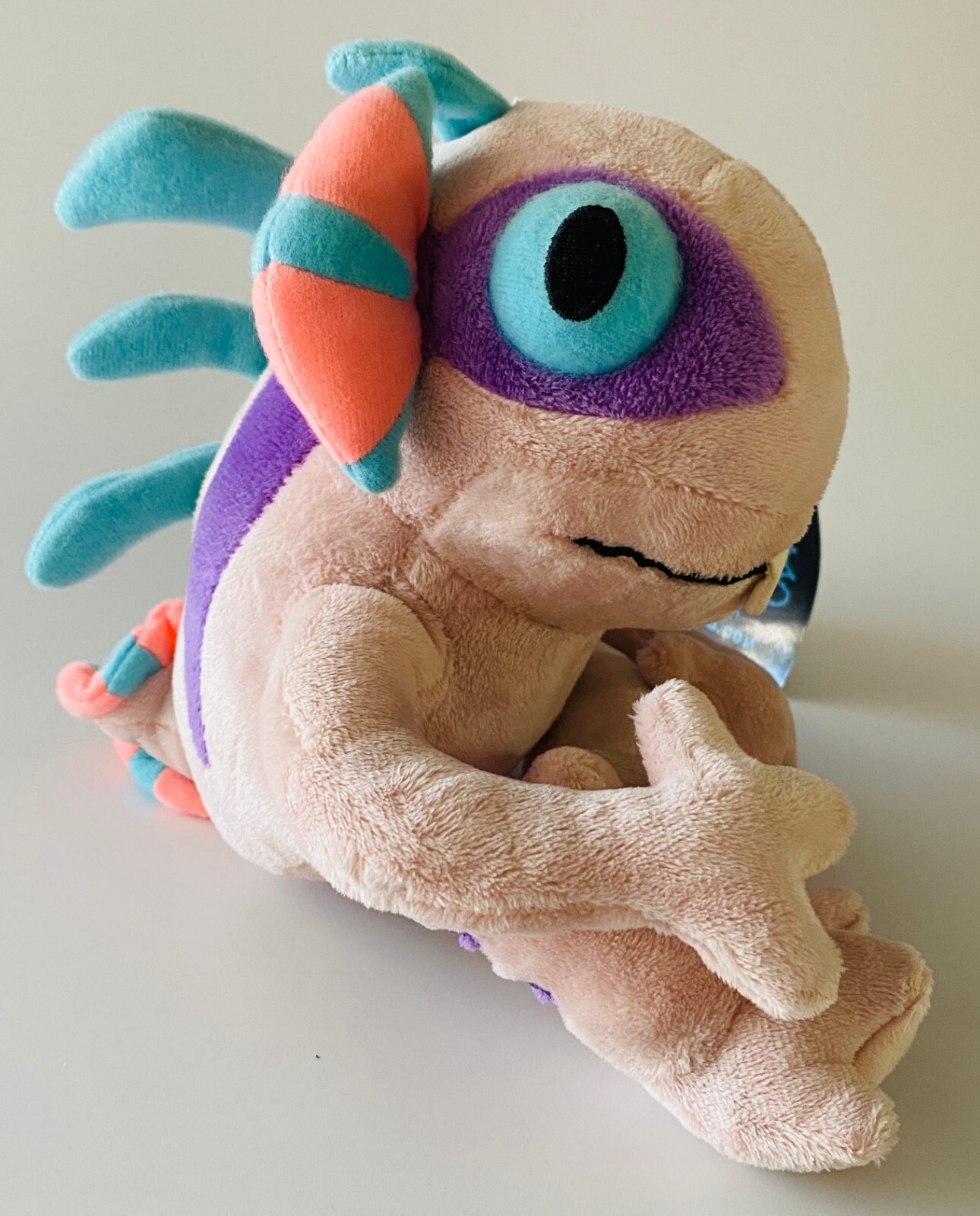 World of Warcraft GURKY Murloc Plush Blizzard 2015 Blizzcon Pink w/ Bag & Tag