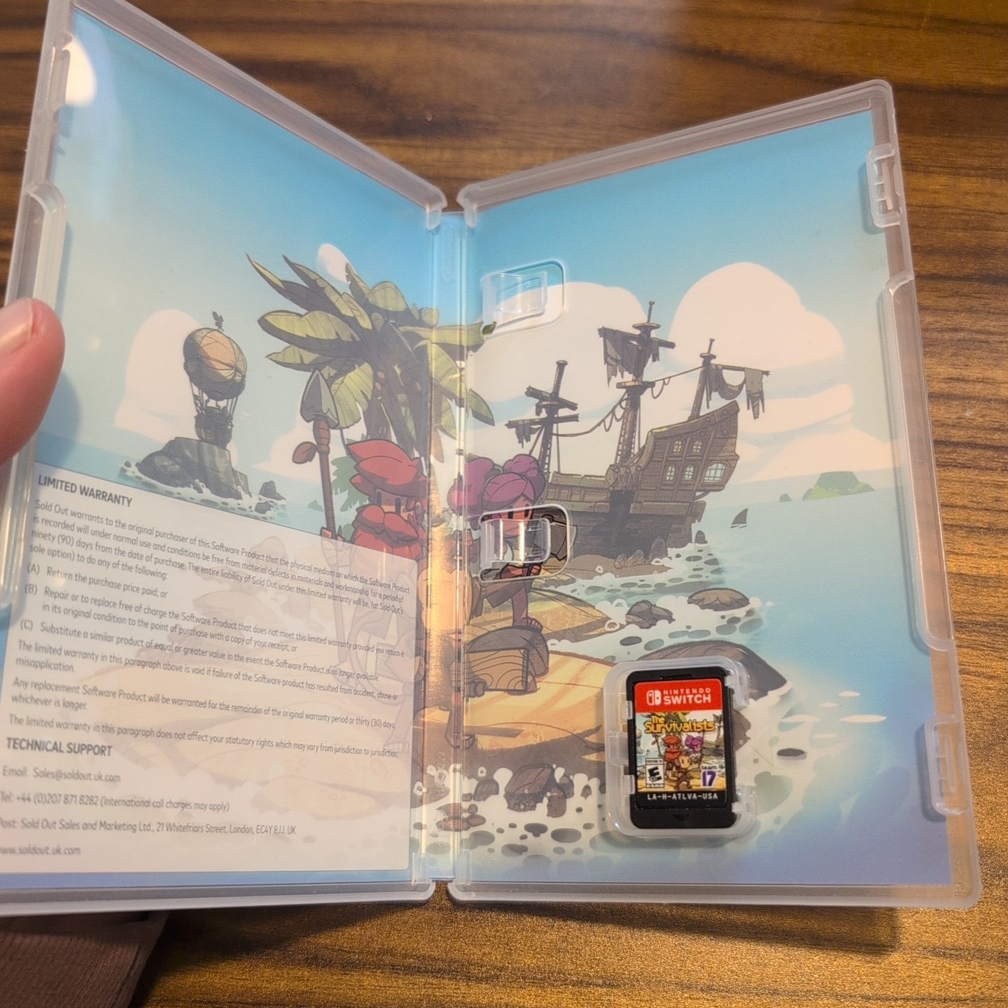 The Survivalists – Nintendo Switch Video Game Team 17 Co Op