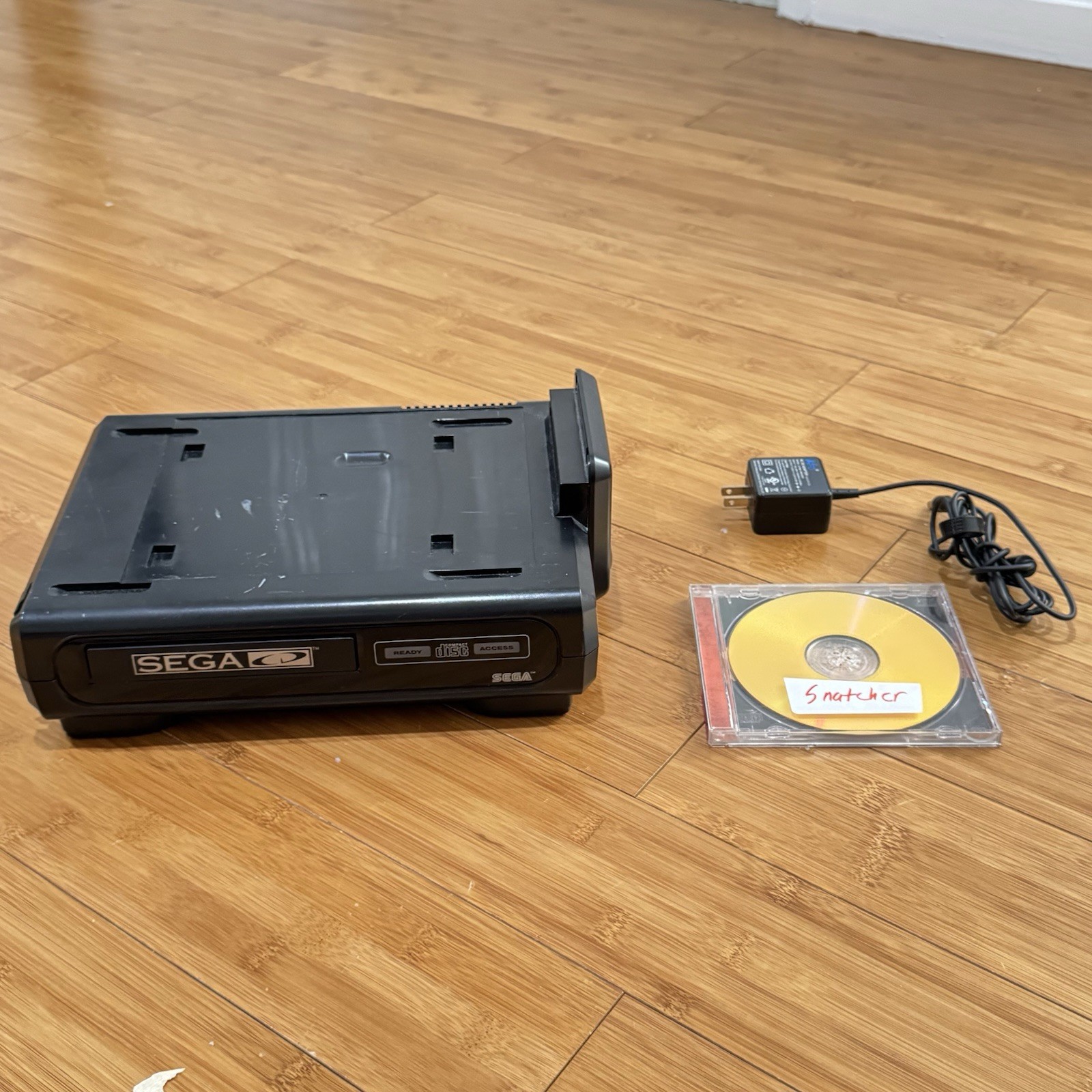 Sega Genesis CD Model 1 Console System! Tested Works! NEW SAVE BATTERY INSTALLED