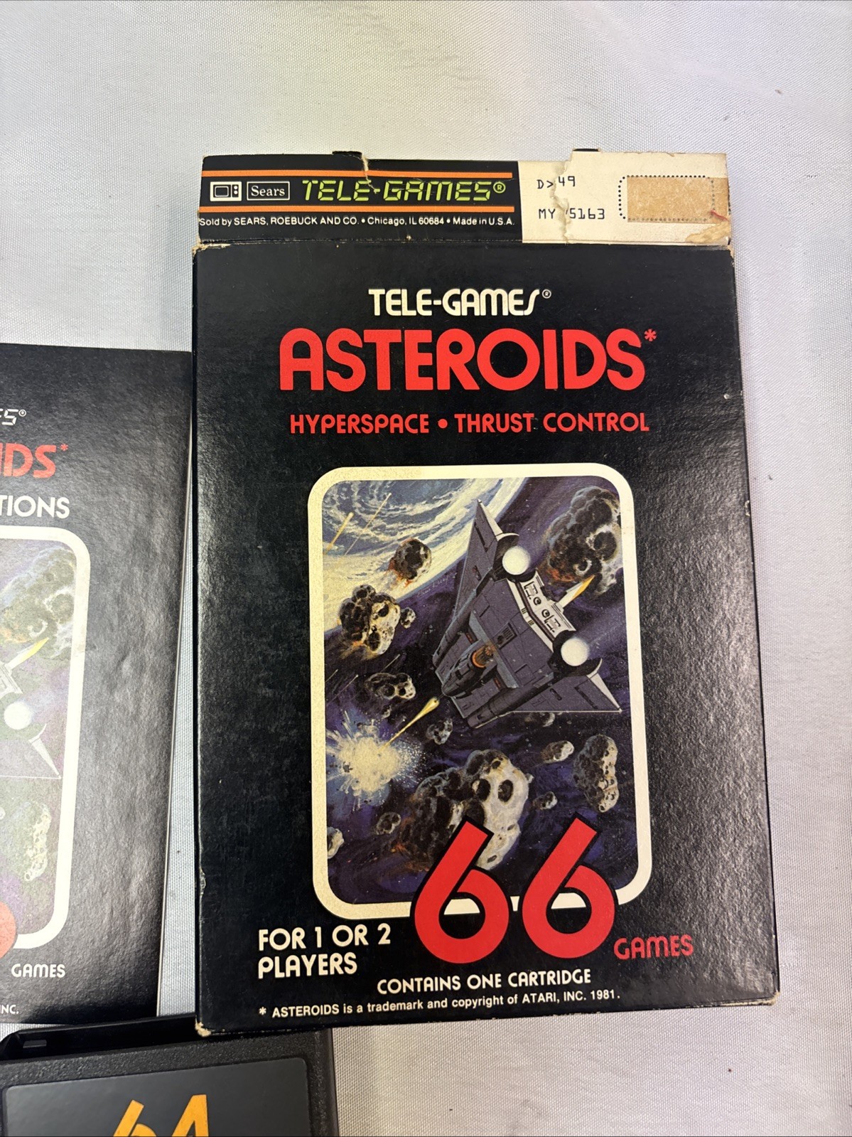 Asteroids Sears Tele-Games (Atari 2600, 1981)