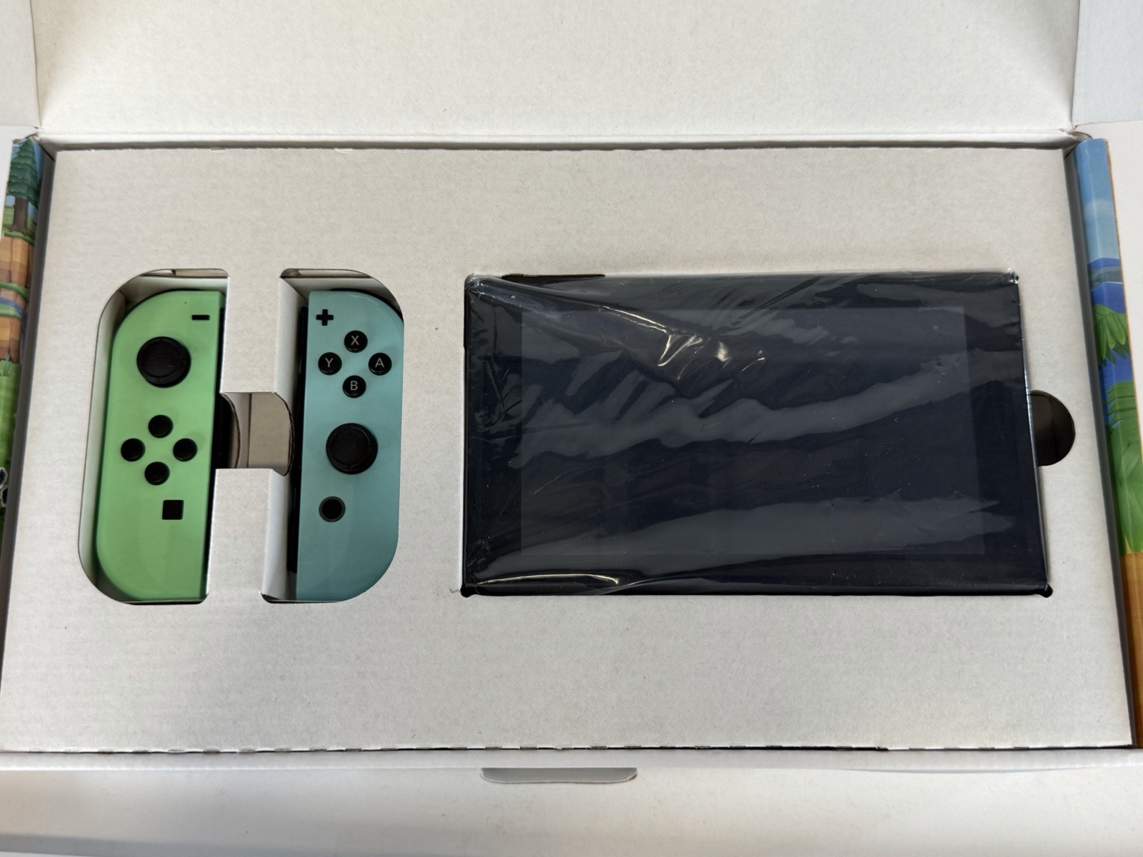 ANIMAL CROSSING NINTENDO SWITCH GAME CONSOLE HAC-001(-01) CIB *TESTED & WORKING*