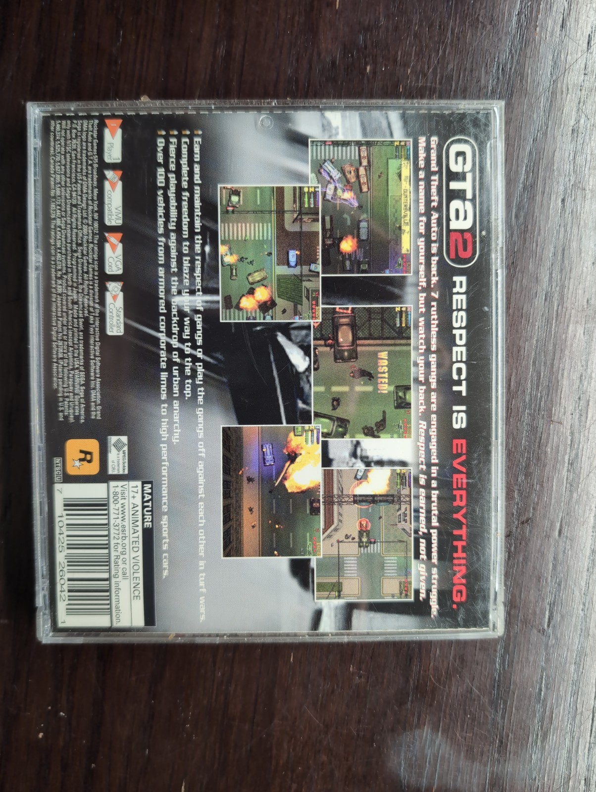 Grand Theft Auto 2 GTA 2 Dreamcast