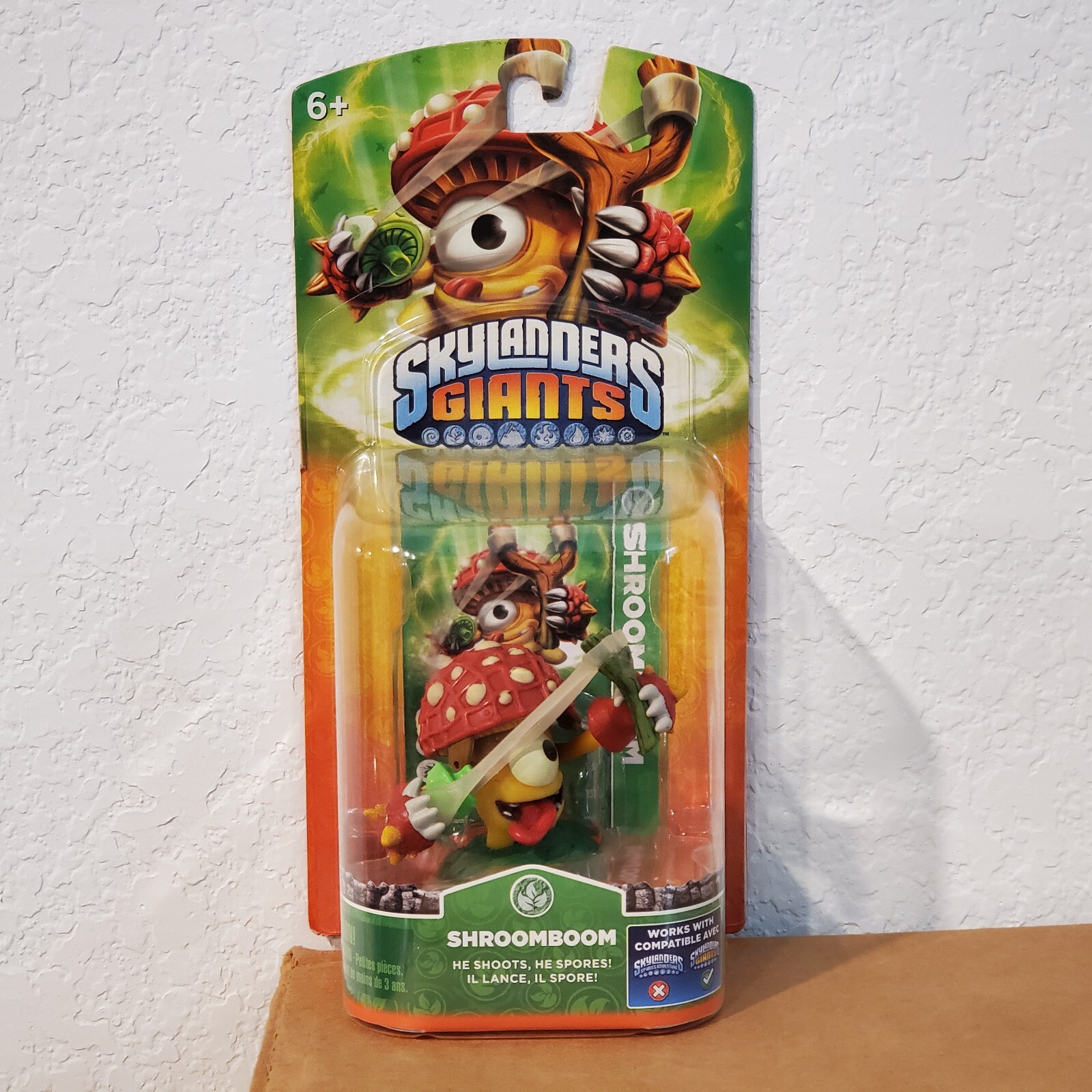 Skylanders Giants Series 2 SHROOMBOOM Figure Trading Card Activision Video Game