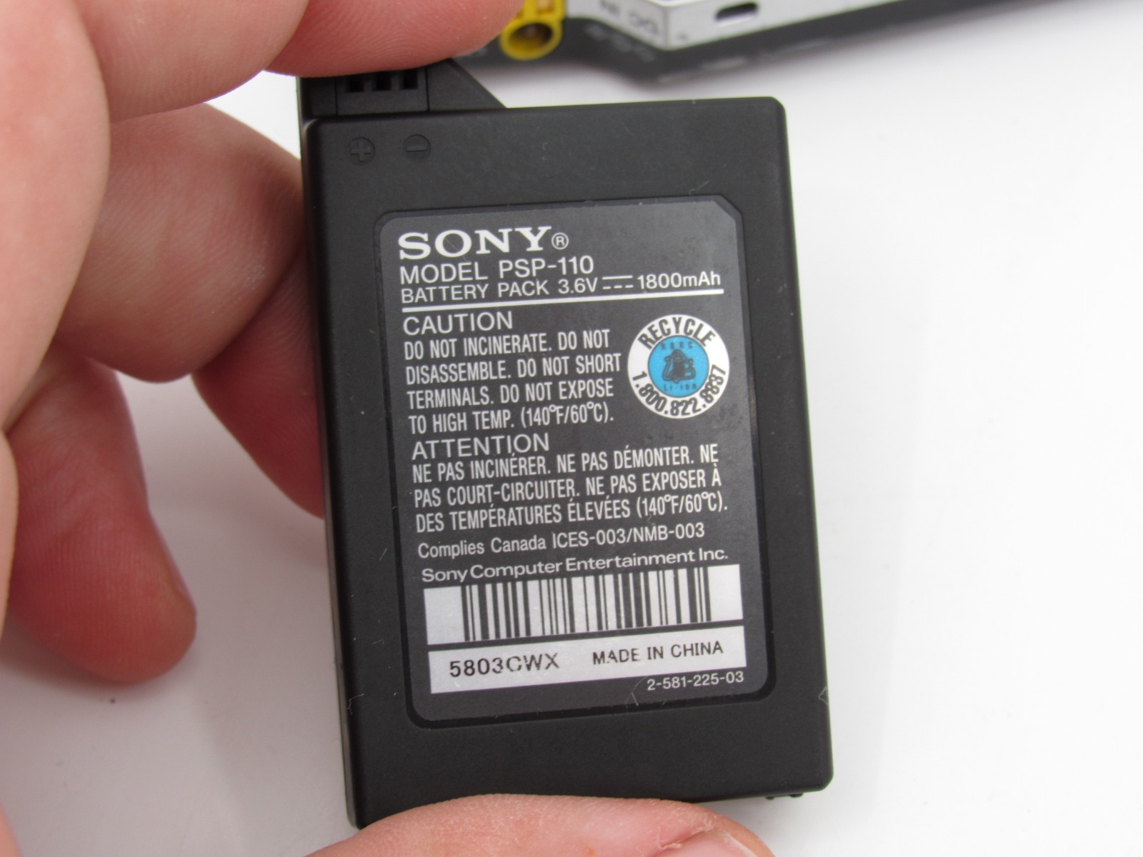 Black PSP 1001 w/ Battery 8 GB Card SD Card Adapter Phantasy Star Game Tested