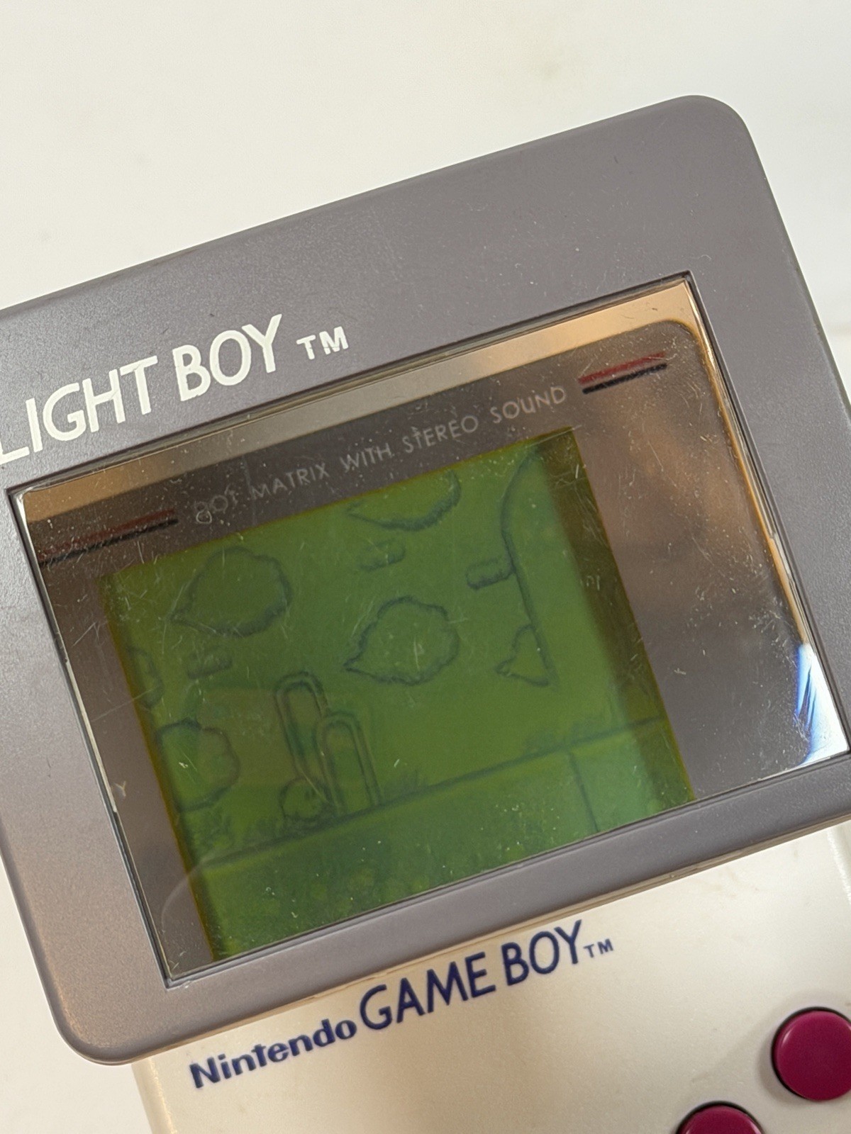Nintendo Game Boy/Gameboy DMG Gray – Great Condition w/Working Light Boy – Nice!