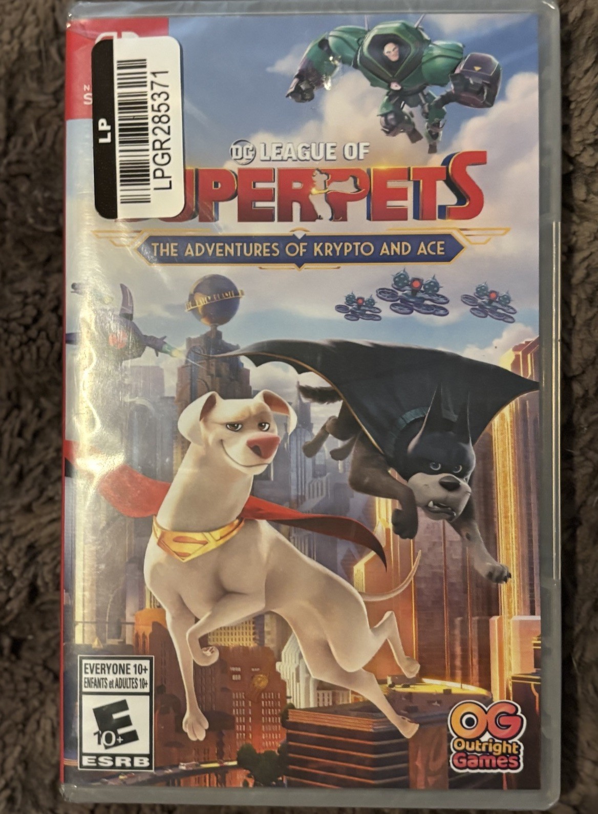 Outright Games DC League of Super-Pets Krypto & Ace Switch NTSC-U/C E10+ 2022