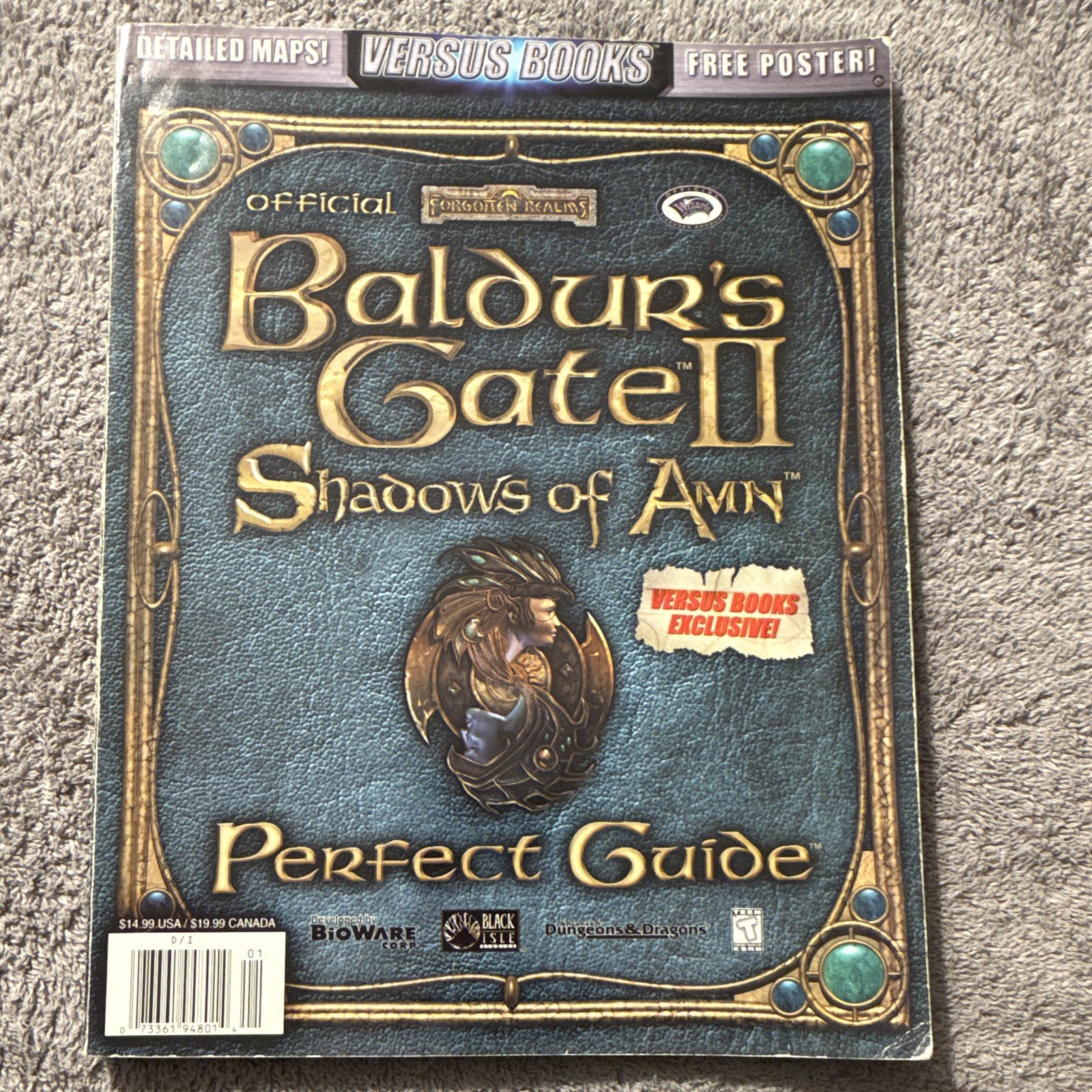 Baldur’s Gate II: Shadows of Amn Perfect Guide 2000 Versus Books Guide Only