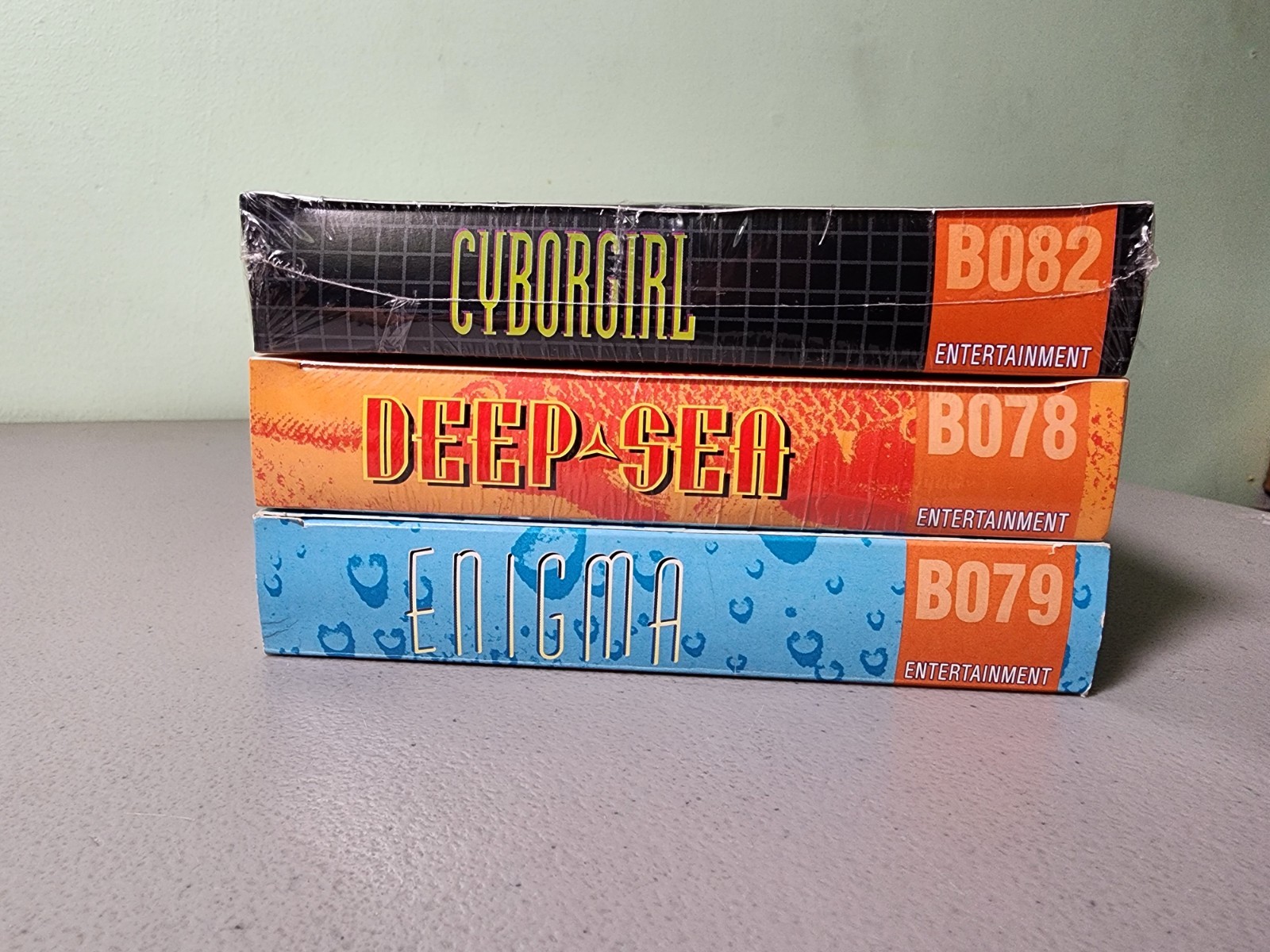Pinball B&N Software PC Big Box Lot of 3 – Enigma, Deep Sea, Cyborgirl