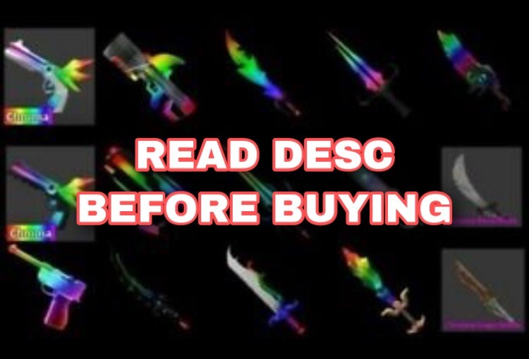 💰CHEAPEST💰 MM2 SUPER RARE CHROMAS ROBLOX READ DESC BEFORE PURCHASING
