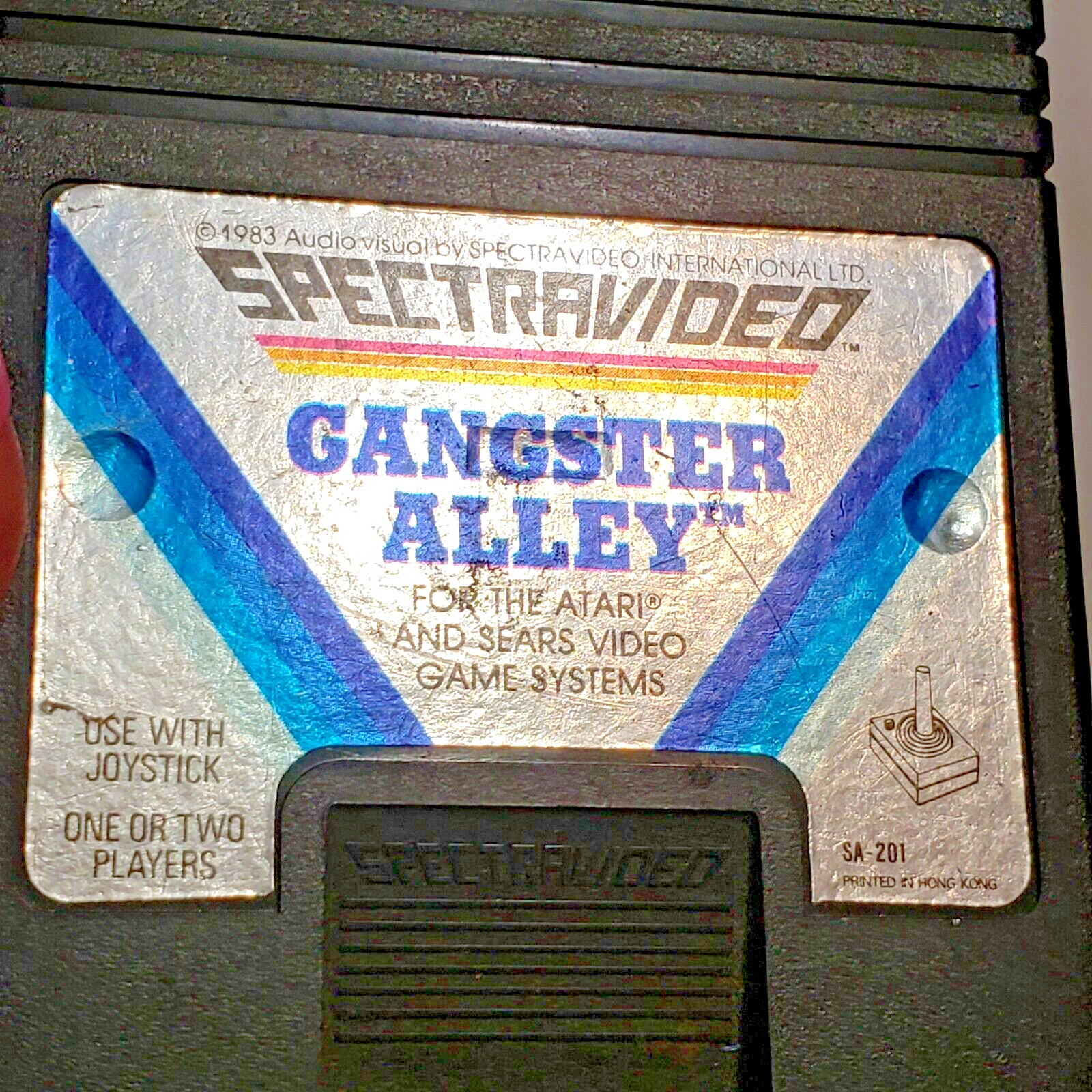 Atari Gangster Alley Game Program Cartridge Spectravideo SA-201 Not Tested Vtg