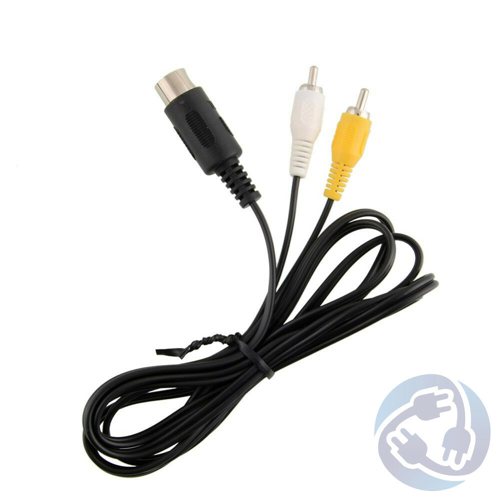 Wholesale Lot – 10X RCA Composite A/V Cable Cord for Sega Genesis Model 1