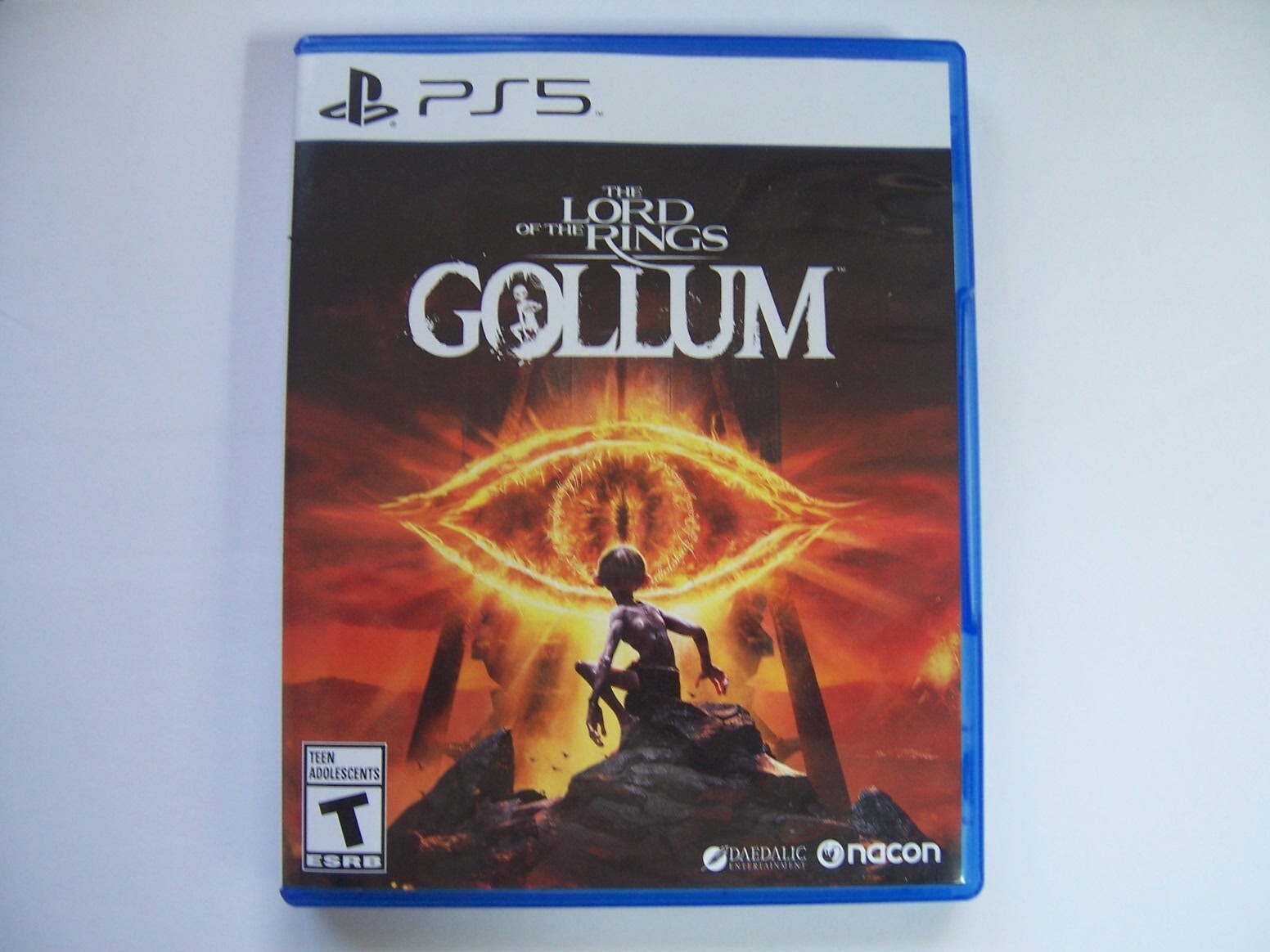 Replacement Box Case ONLY – LORD OF THE RINGS GOLLUM PlayStation 5 PS5 AUTHENTIC
