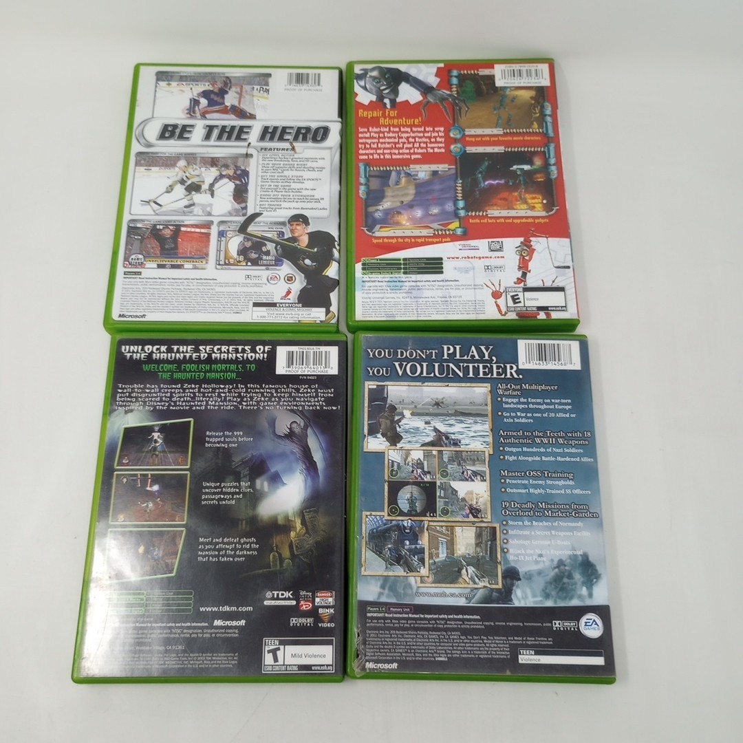 Lot Of 21 OG XBOX Games With Cases (UNTESTED) See Pics!