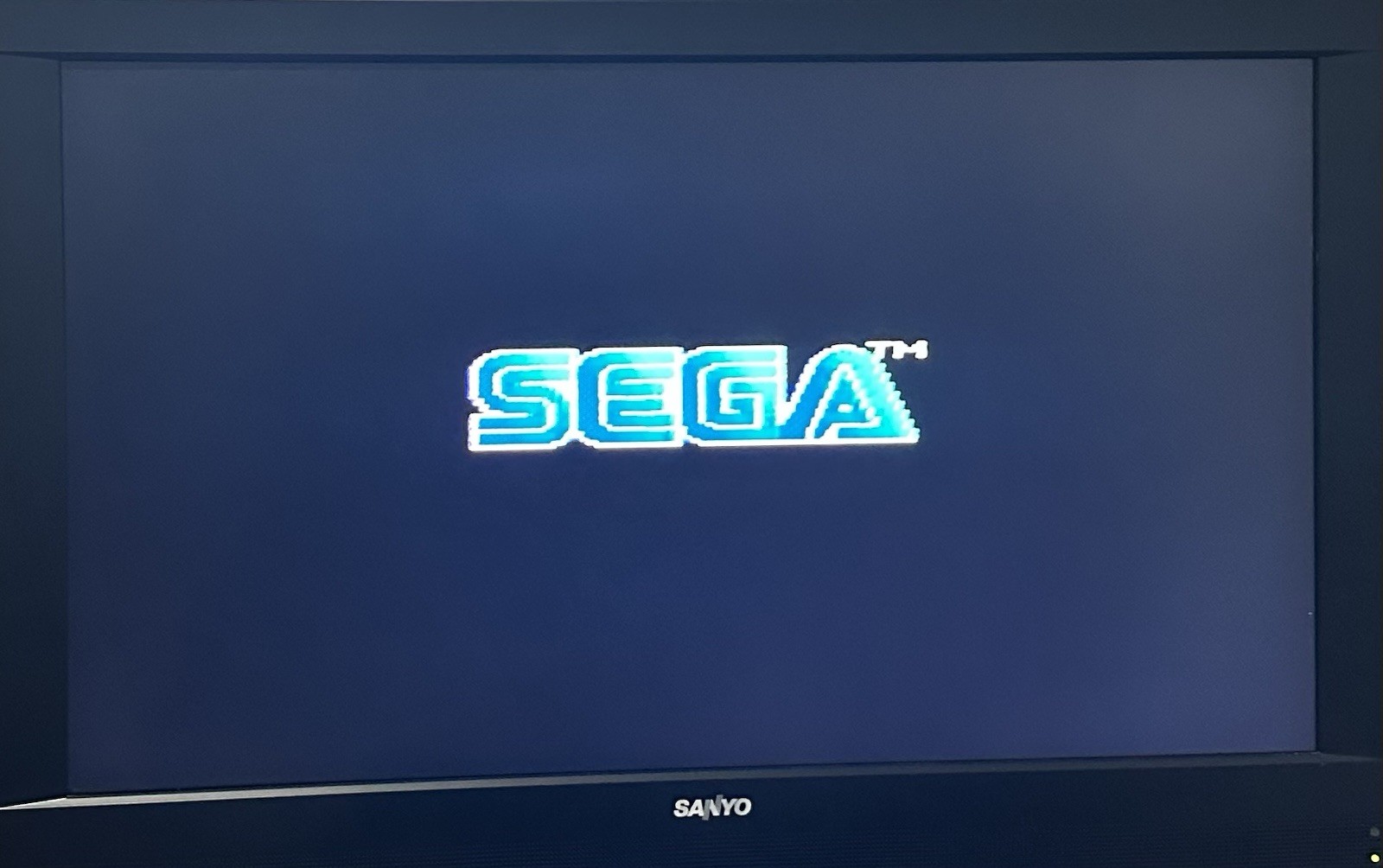 Sega Genesis Model 2 MK-1631 Console & 1 Controller,-Tested Working-NO CABLES