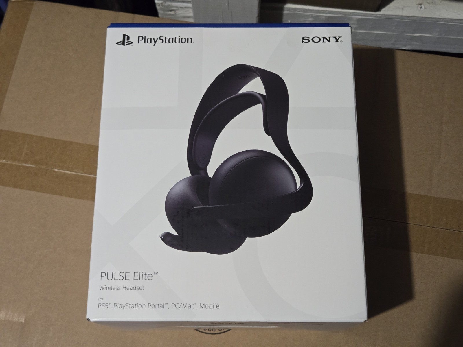 BLACK Sony PlayStation 5 Pulse Elite Wireless Gaming Headset – BLACK