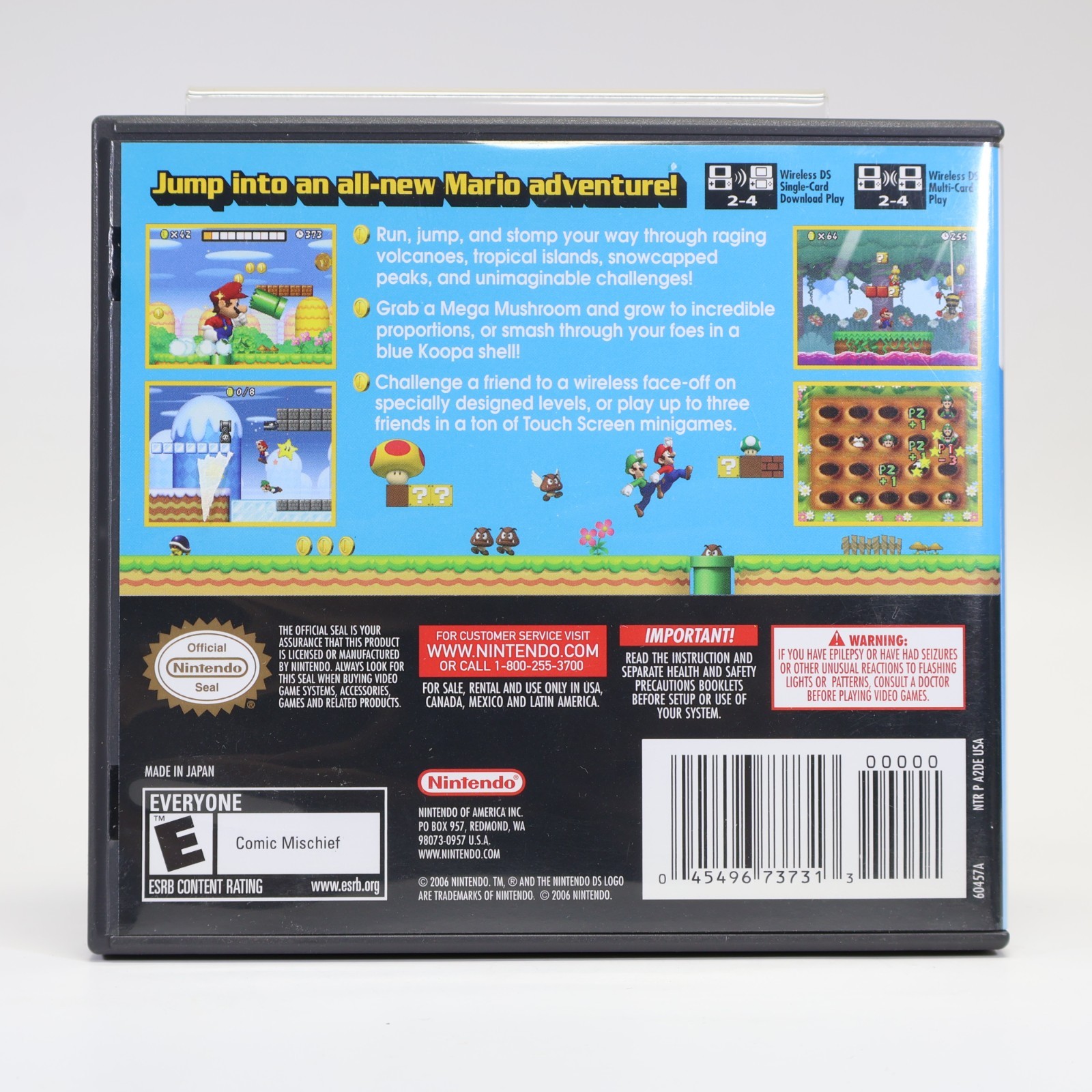 New Super Mario Bros. (DS) CIB – Auth Good Cond