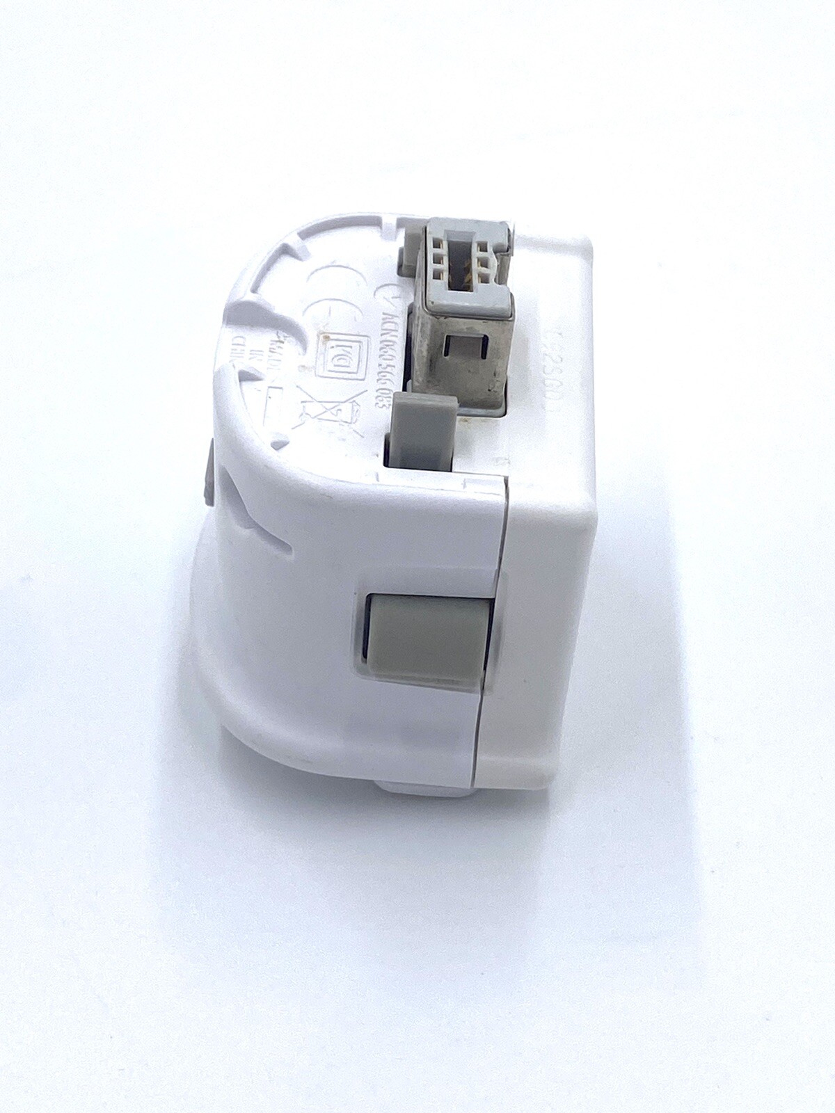 Nintendo Wii Official OEM Motion Plus Adapter Remote Attachment White RVL-026
