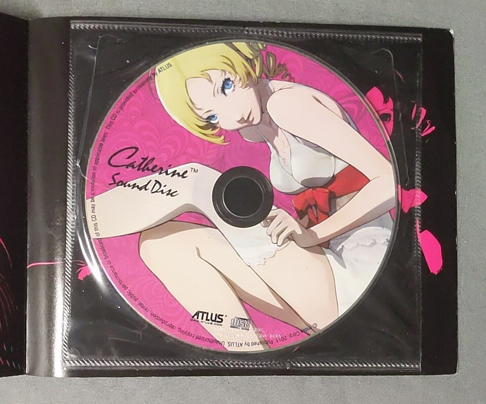 Catherine Art Book & Sound Music Disc (Altus, 2011) CD Promo Exclusive