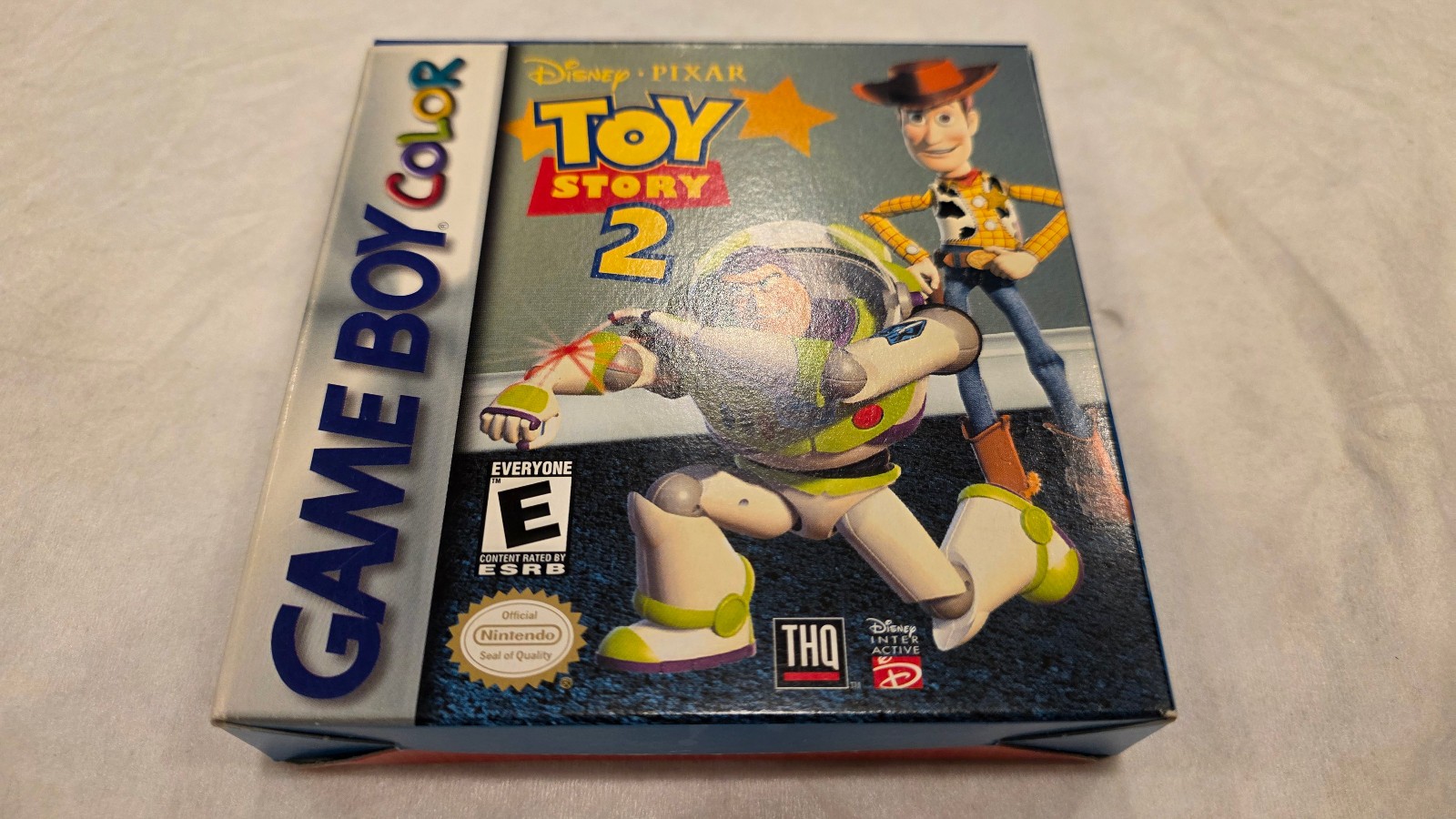 Toy Story 2 (Nintendo Game Boy Color, 1999, THQ, Disney Pixar) CIB Authentic