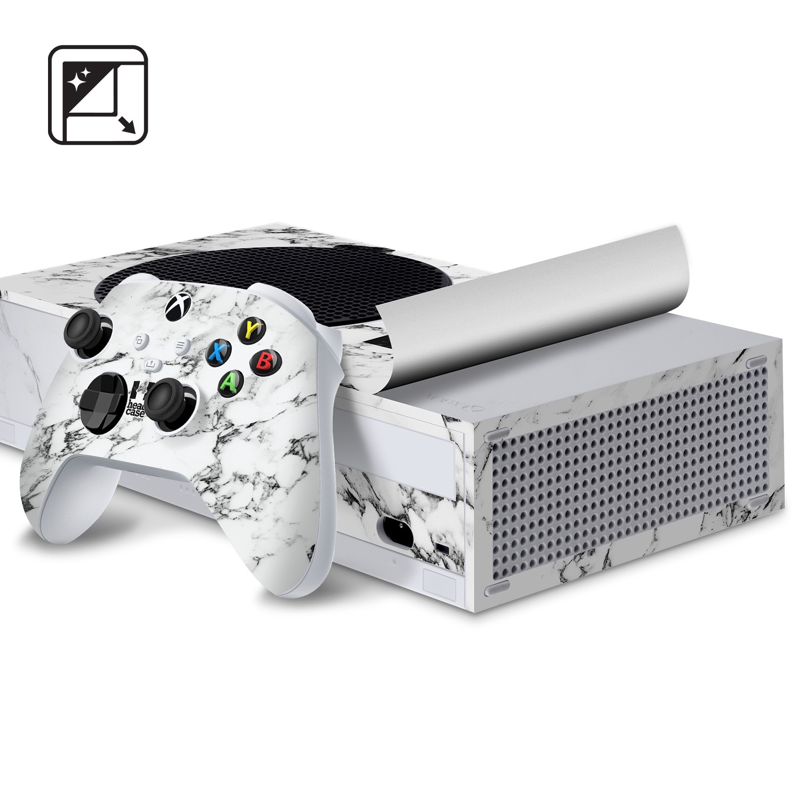 ARGENTINA FOOTBALL TEAM 2024/25 CREST KIT VINYL SKIN FOR XBOX SERIES S CONSOLE
