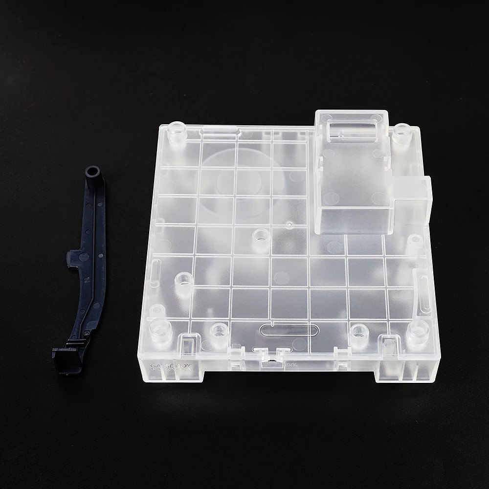 Gamecube Full Replacement Console Shell Housing Translucent Clear Gameboy Player