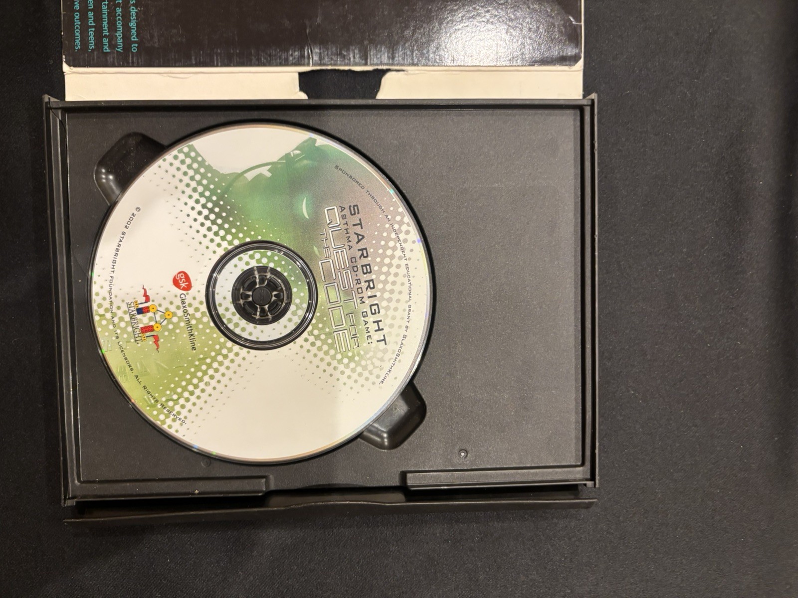 Quest For The Code Starbright Asthma PC CD-ROM Game Rare Brand New Sealed 2002