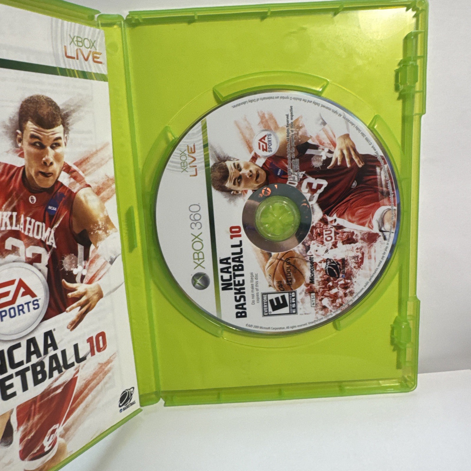 NCAA Basketball 10 Microsoft Xbox 360 CIB Complete – Blake Griffin