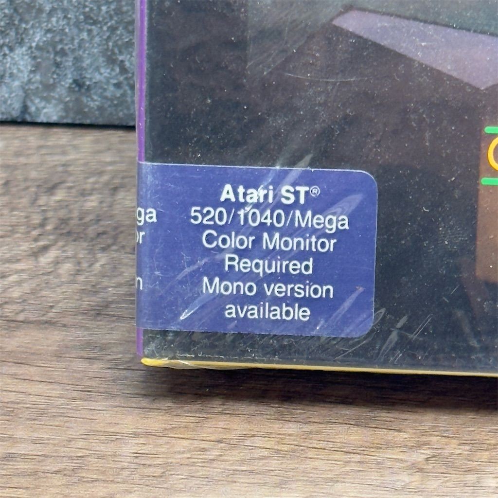 Atari ST Blockout 3D Game Multi-Color Strategy 1989 Vintage Block Out