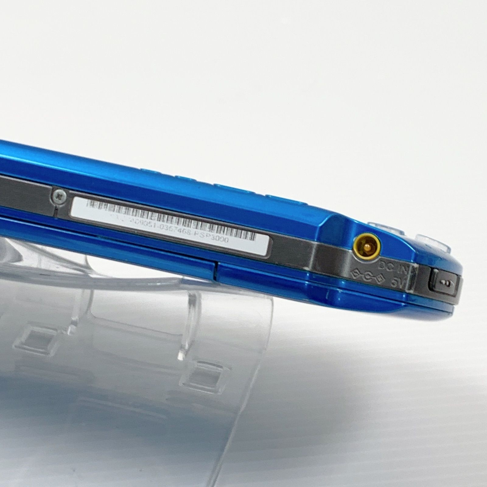 PSP Playstation Portable Vibrant Blue PSP 3000 VB Console USB cable Tested Japan