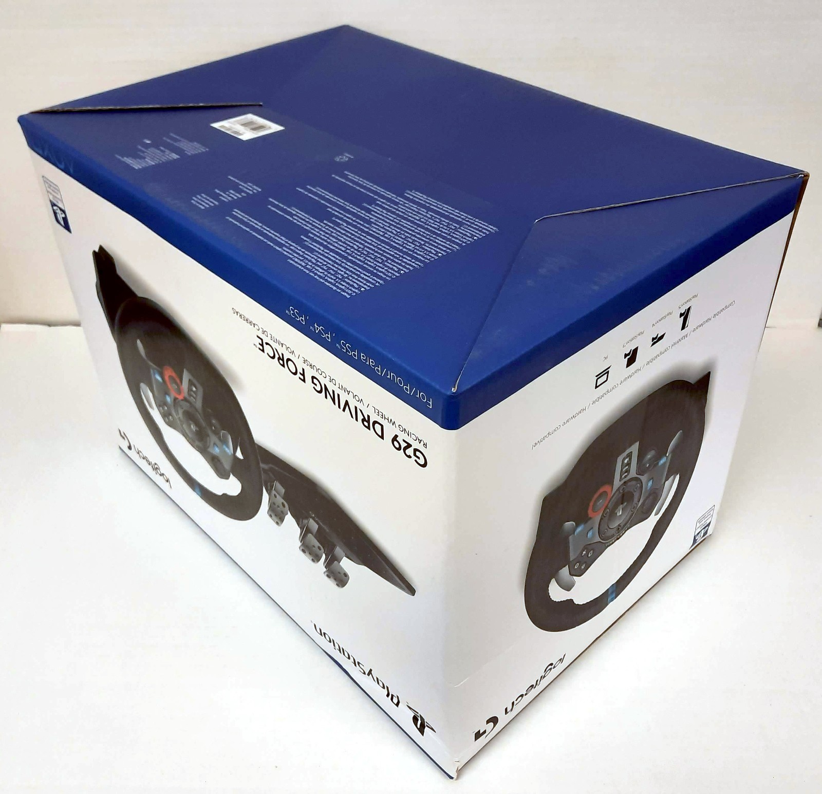 Empty Box for Logitech G29 Racing Wheel (PC, PlayStation 3, 4, 5| PS3, PS4, PS5)