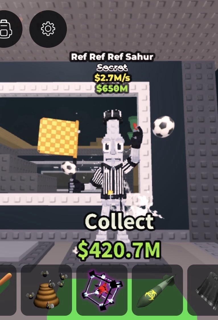 Ref Ref Ref Sahur 2.7m – Very Rare Unit – Steal a Brainrot