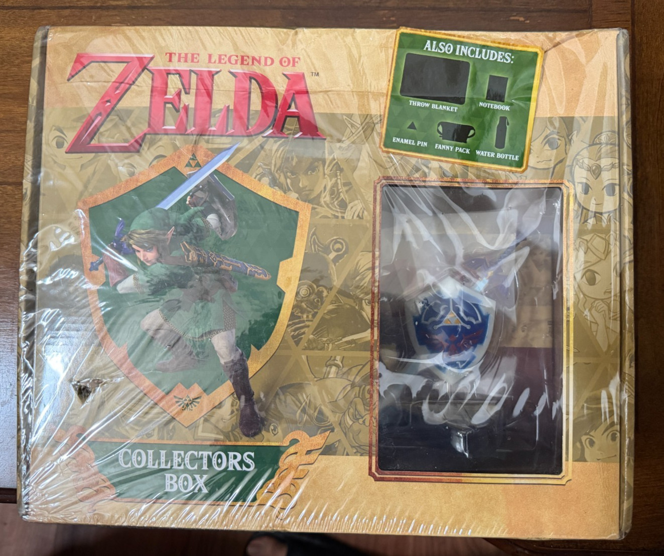 NEW The Legend of Zelda Culture Fly Collector’s Box 2020 Sword Shield Bottle