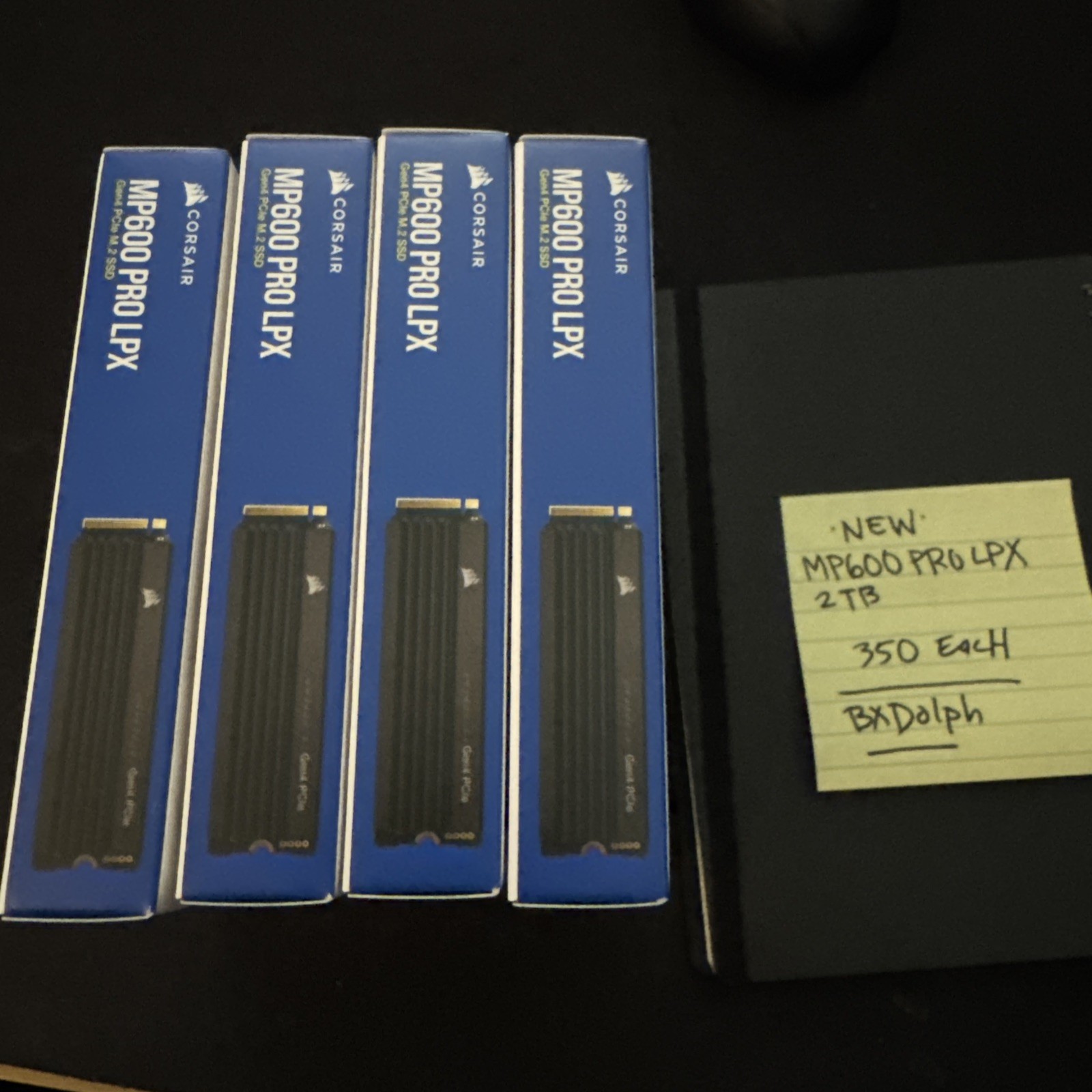 CORSAIR – MP600 PRO LPX 2TB Internal SSD PCIe Gen 4 x4 NVMe with Heatsink PS5