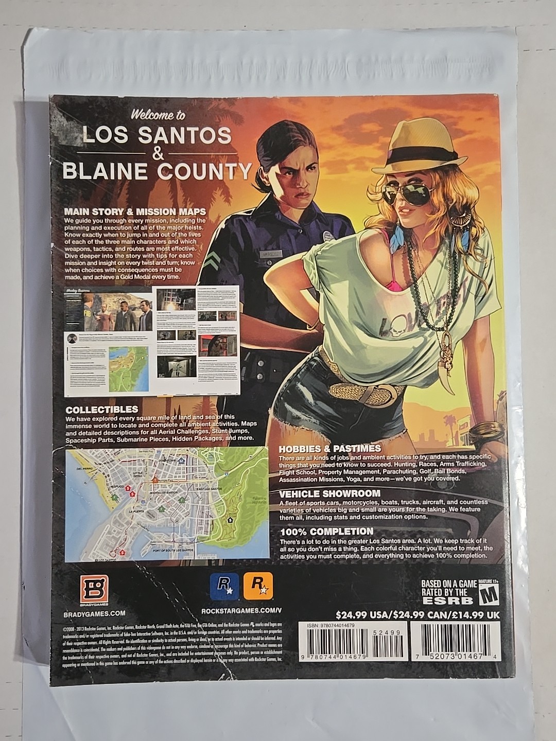 Strategy Guide, Grand Theft Auto V GTA 5 Brady Games Signature Series